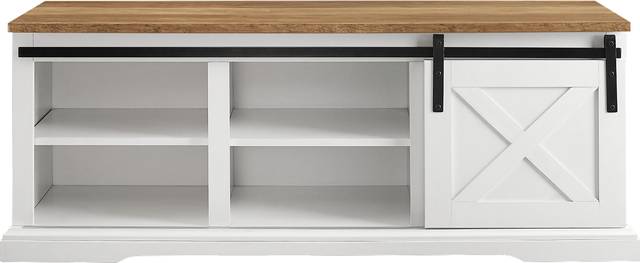 Lawther White Accent Bench - Thumbnail - Image 2