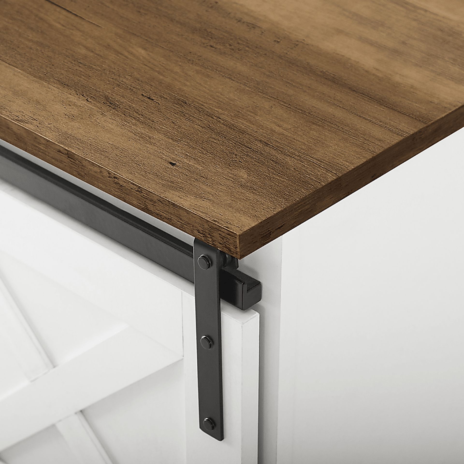 Lawther White Accent Bench - Image 3