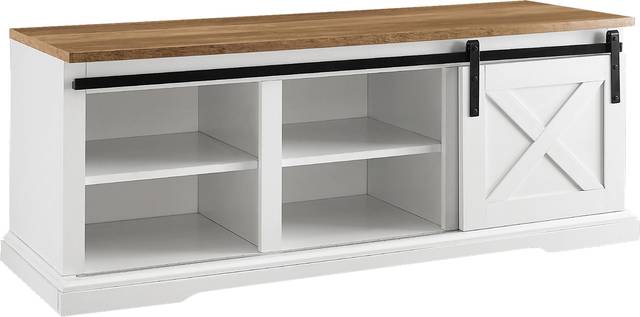 Lawther White Accent Bench - Thumbnail - Image 1