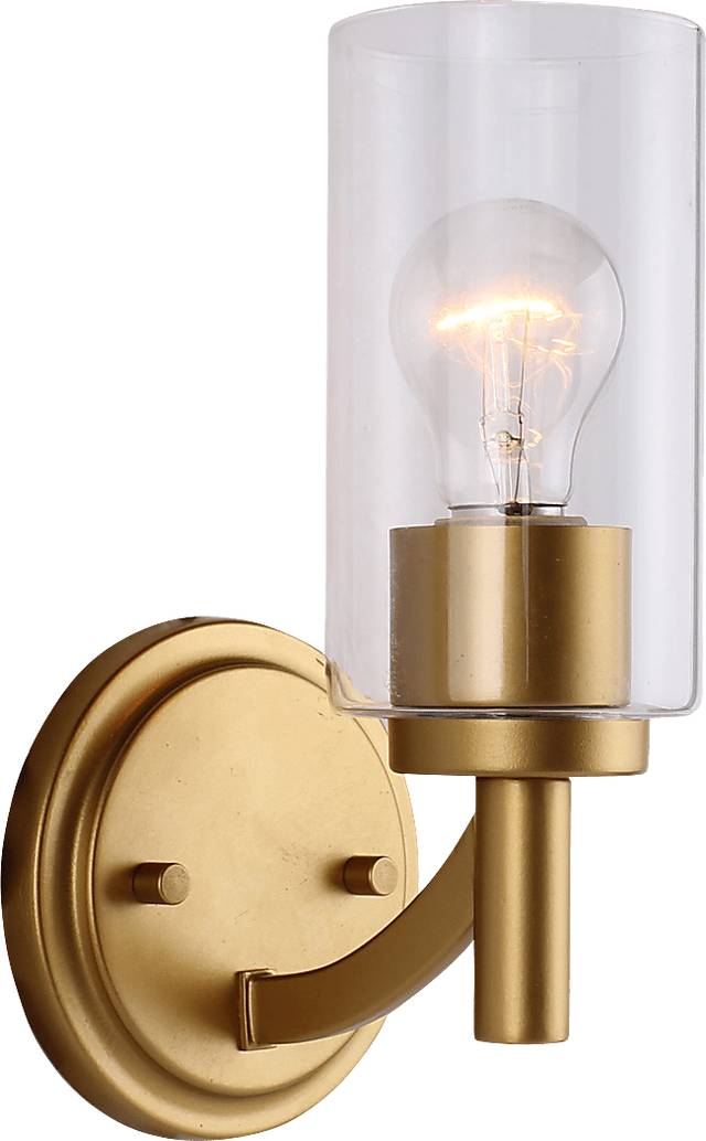 Lawton Street Gold Sconce - Thumbnail - Image 1