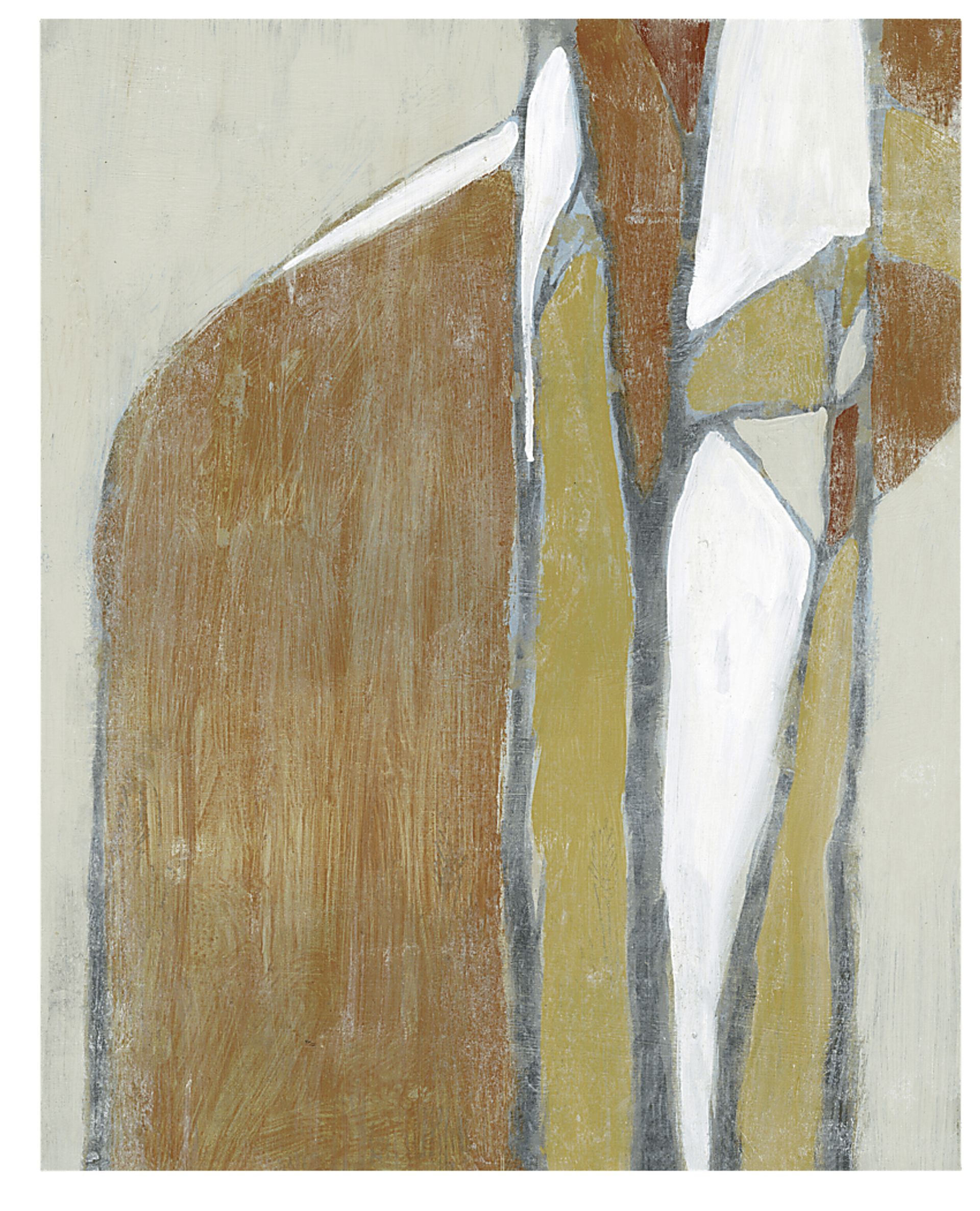 Layers Of Erosion Beige Artwork - Image 1