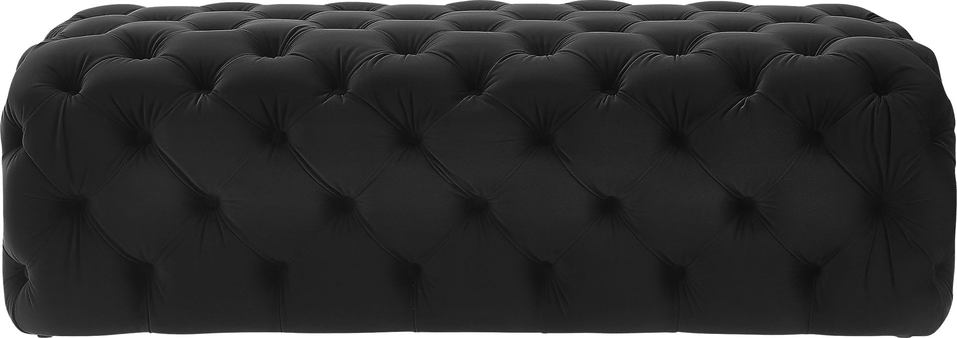 Layla Quinn Black Ottoman - Image 3