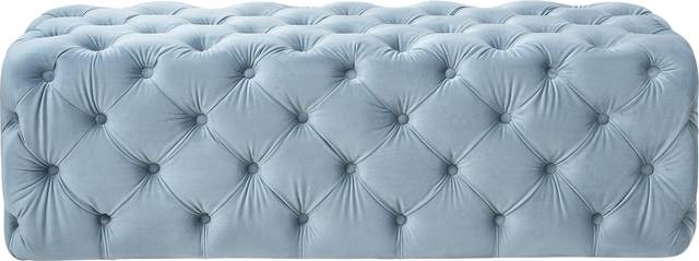 Layla Quinn Blue Ottoman - Thumbnail - Image 2