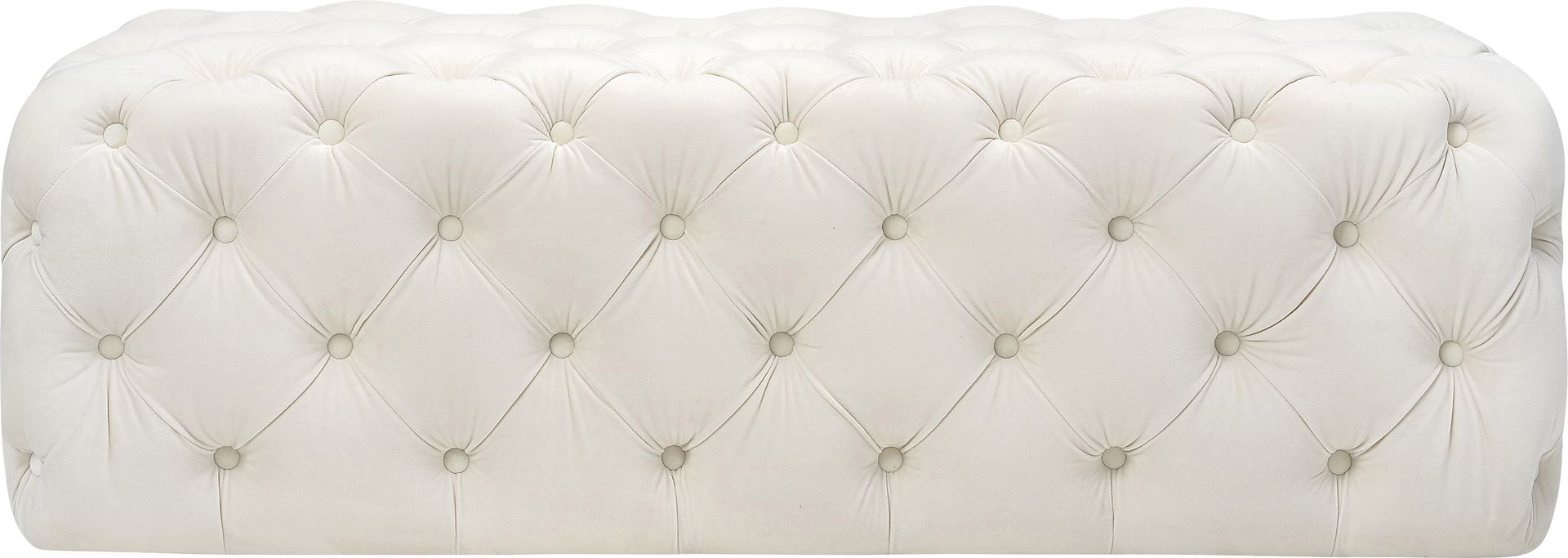 Layla Quinn Cream Ottoman - Image 2