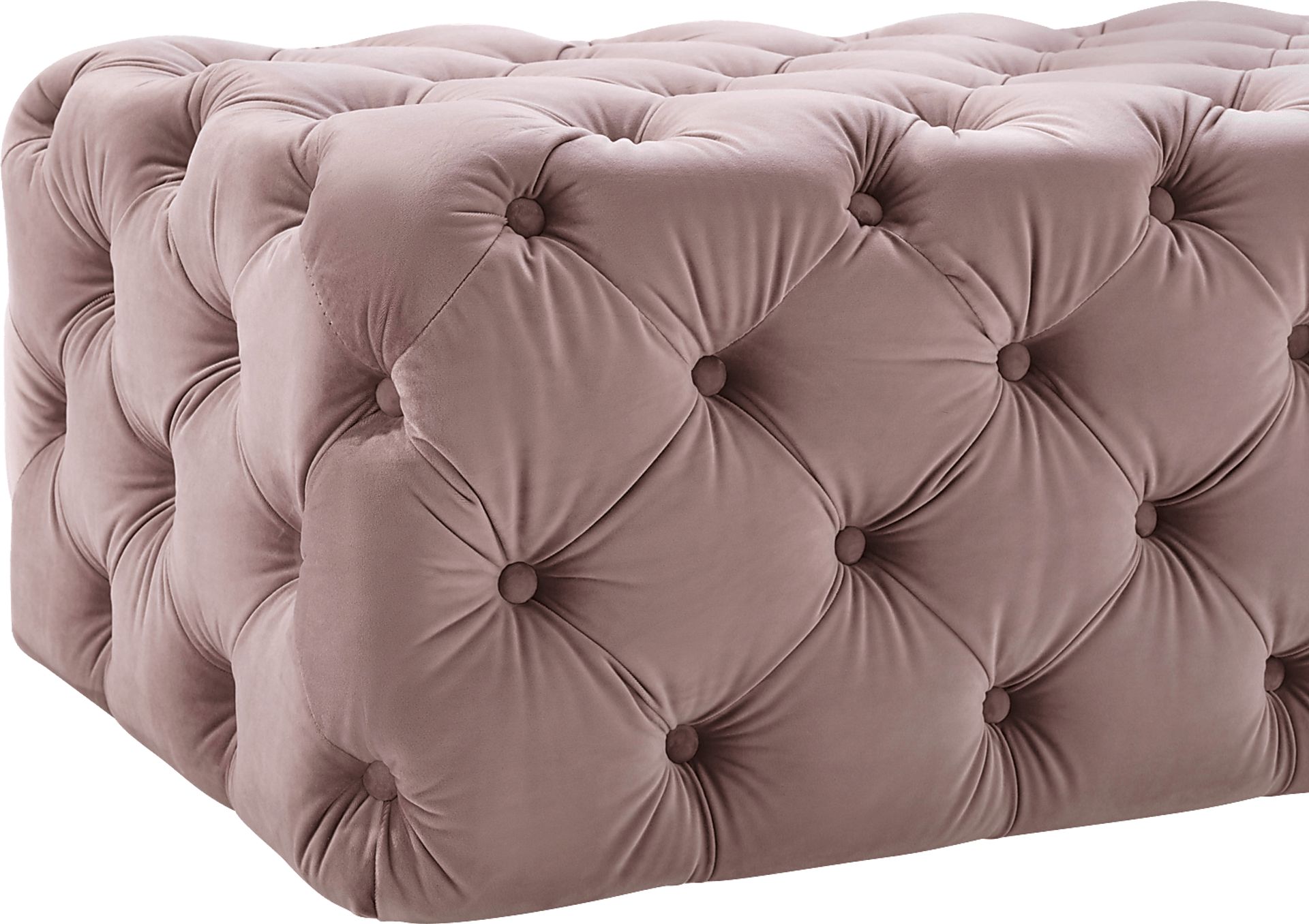 Layla Quinn Mauve Ottoman - Image 4