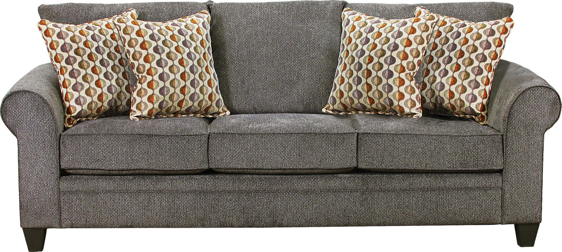 Layna Pewter Sofa - Image 1