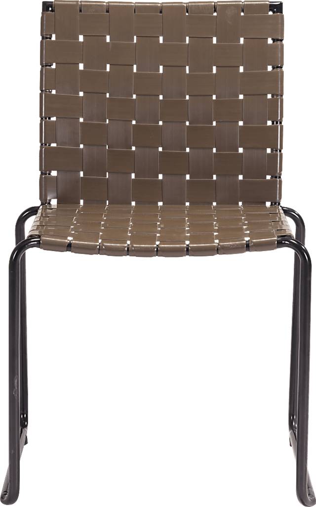 Layne Lagoon Brown Outdoor Dining Chair, Set of 4 - Thumbnail - Image 2