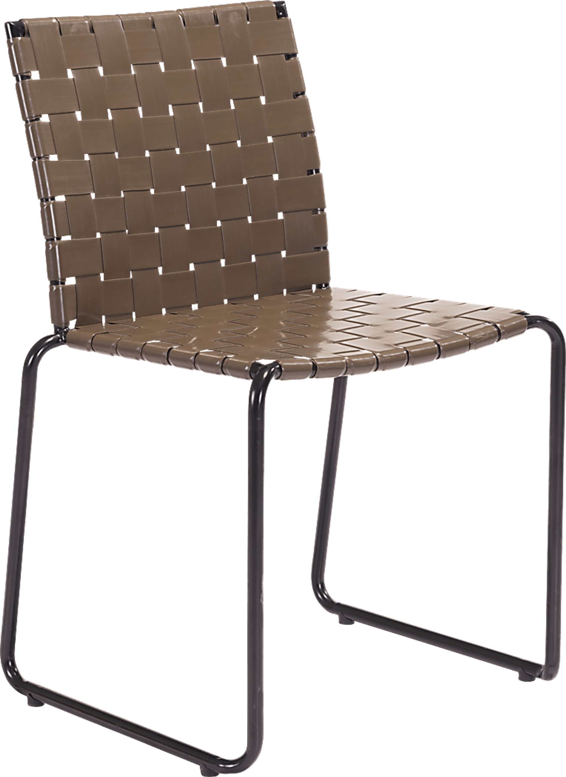 Layne Lagoon Brown Outdoor Dining Chair, Set of 4 - Image 1