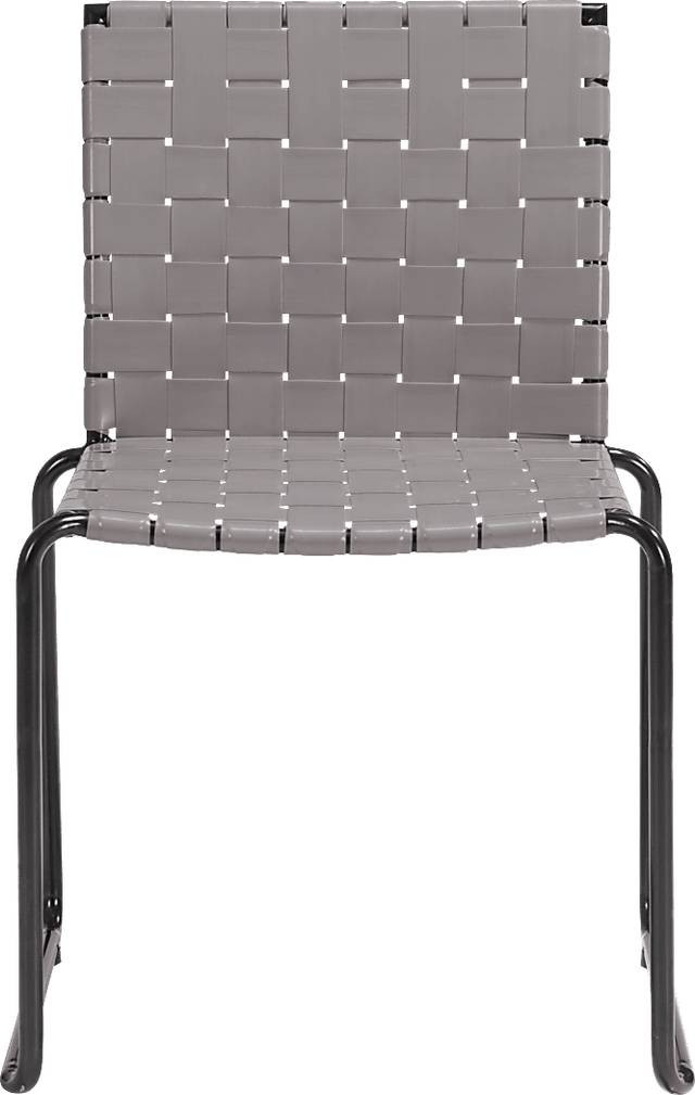 Layne Lagoon Gray Outdoor Dining Chair, Set of 4 - Thumbnail - Image 2