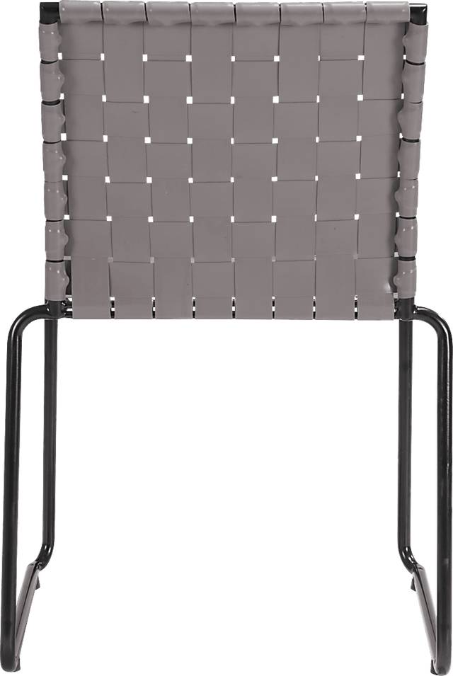 Layne Lagoon Gray Outdoor Dining Chair, Set of 4 - Thumbnail - Image 3