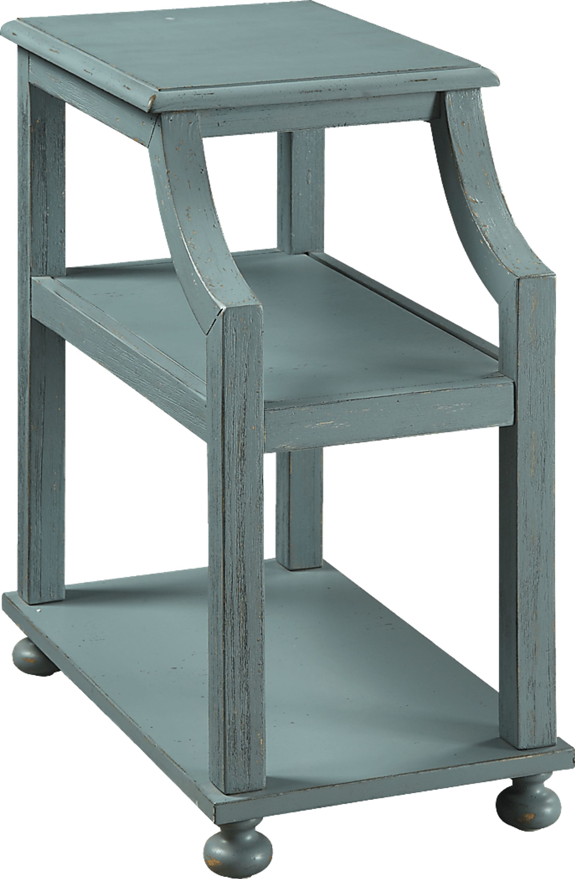 Layton Teal Accent Table - Image 1