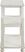 Layton White Accent Table