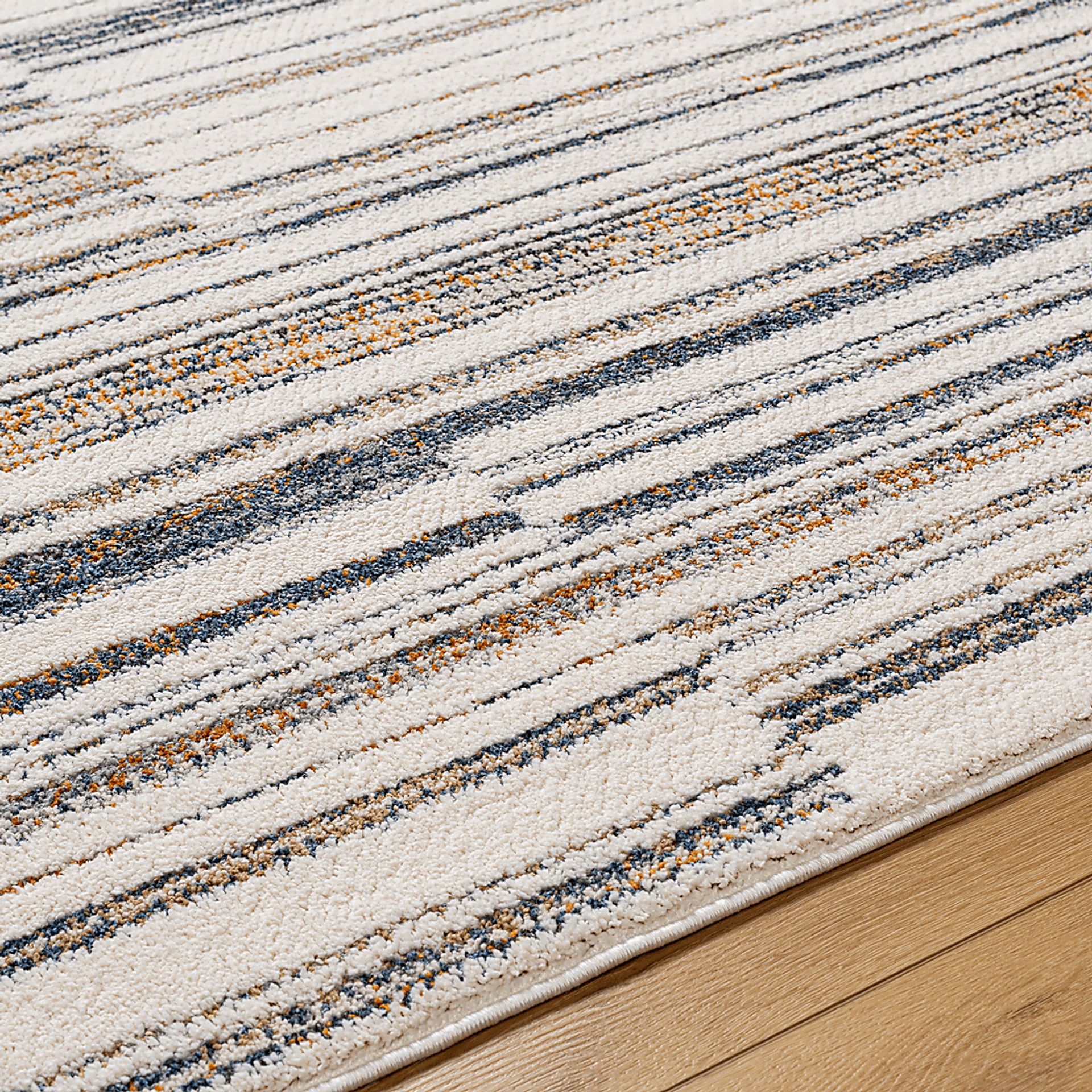 Lazca Cream 5'3 x 7' Area Rug - Image 5