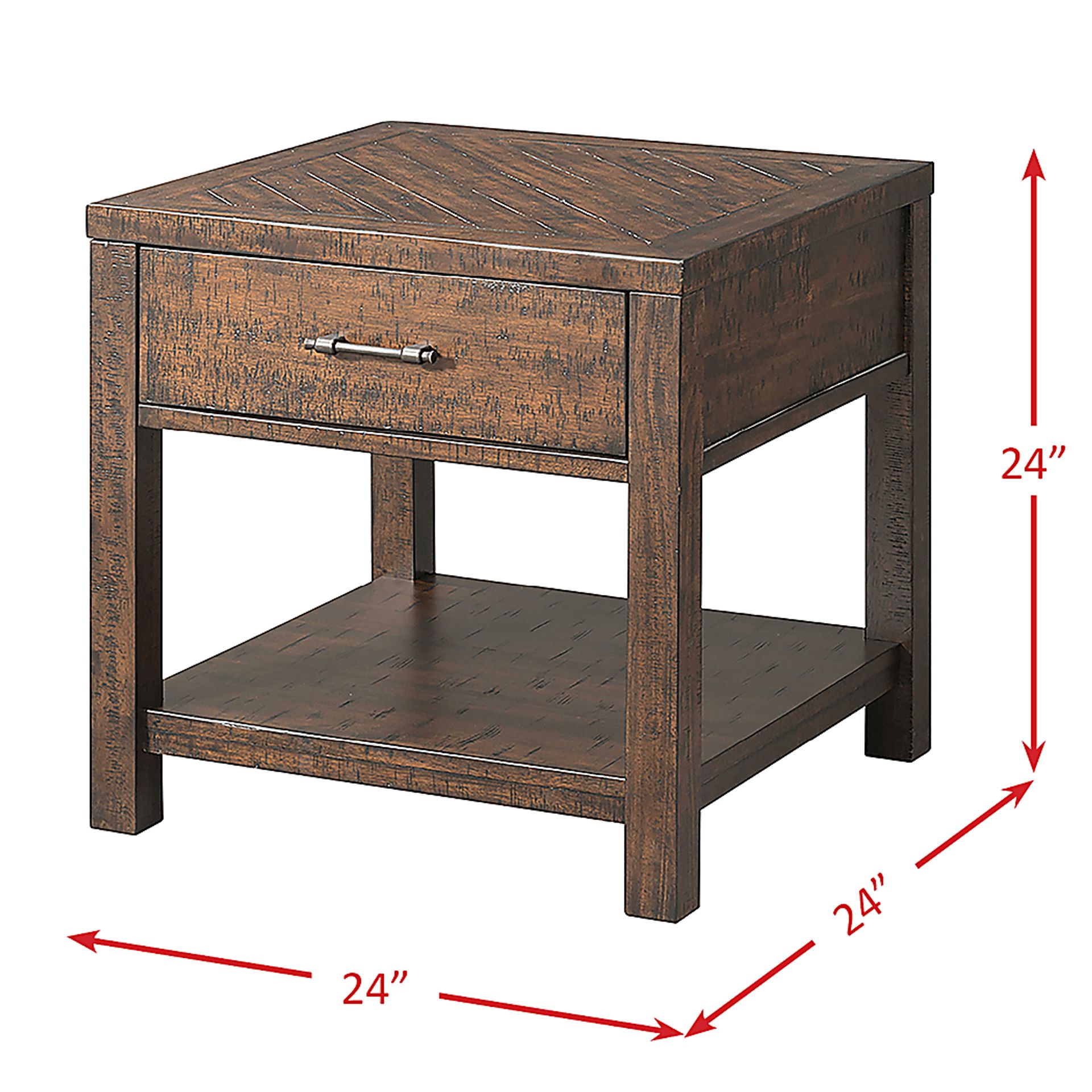 Lazenby Walnut End Table - Image 5