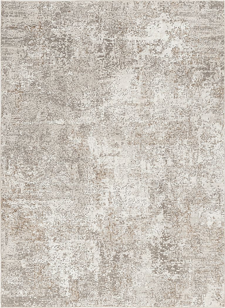 Lazto Light Gray 5'3 x 7'3 Rug