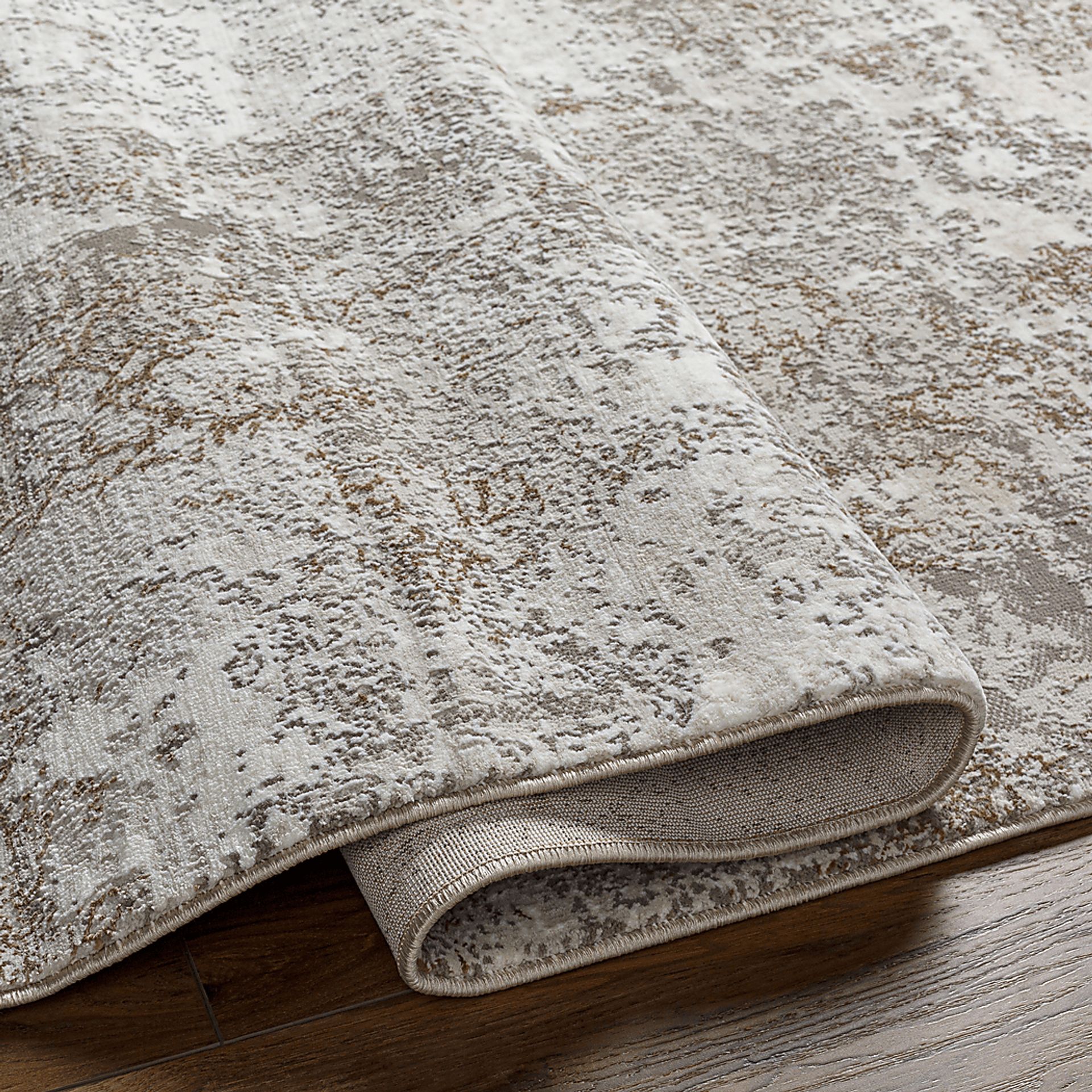 Lazto Light Gray 7'10 x 10'2 Rug - Image 3