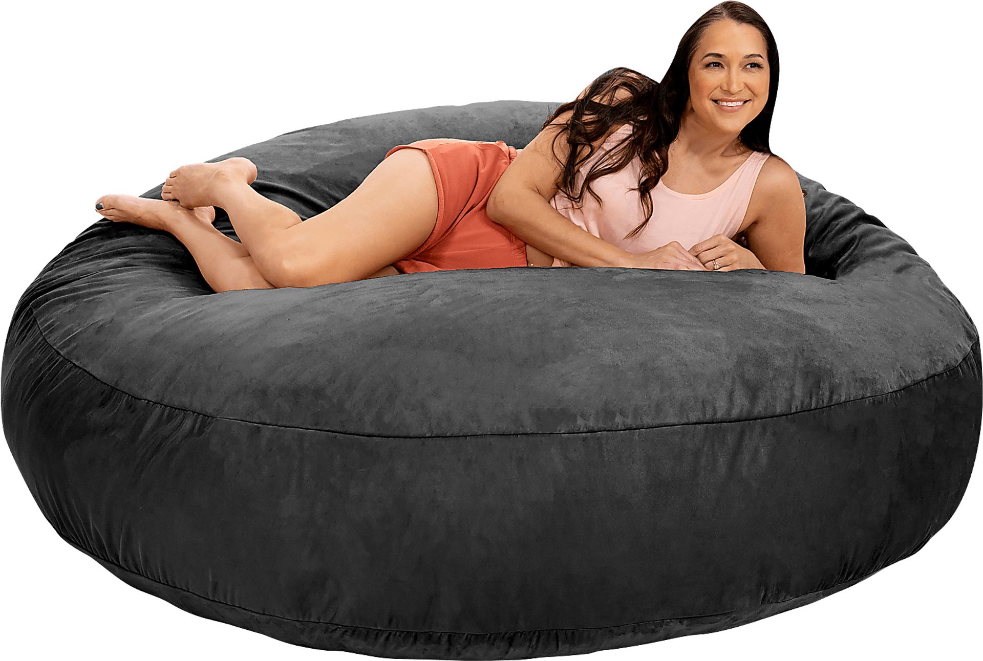 Lazy Dayz Black Bean Bag Chair - Image 10