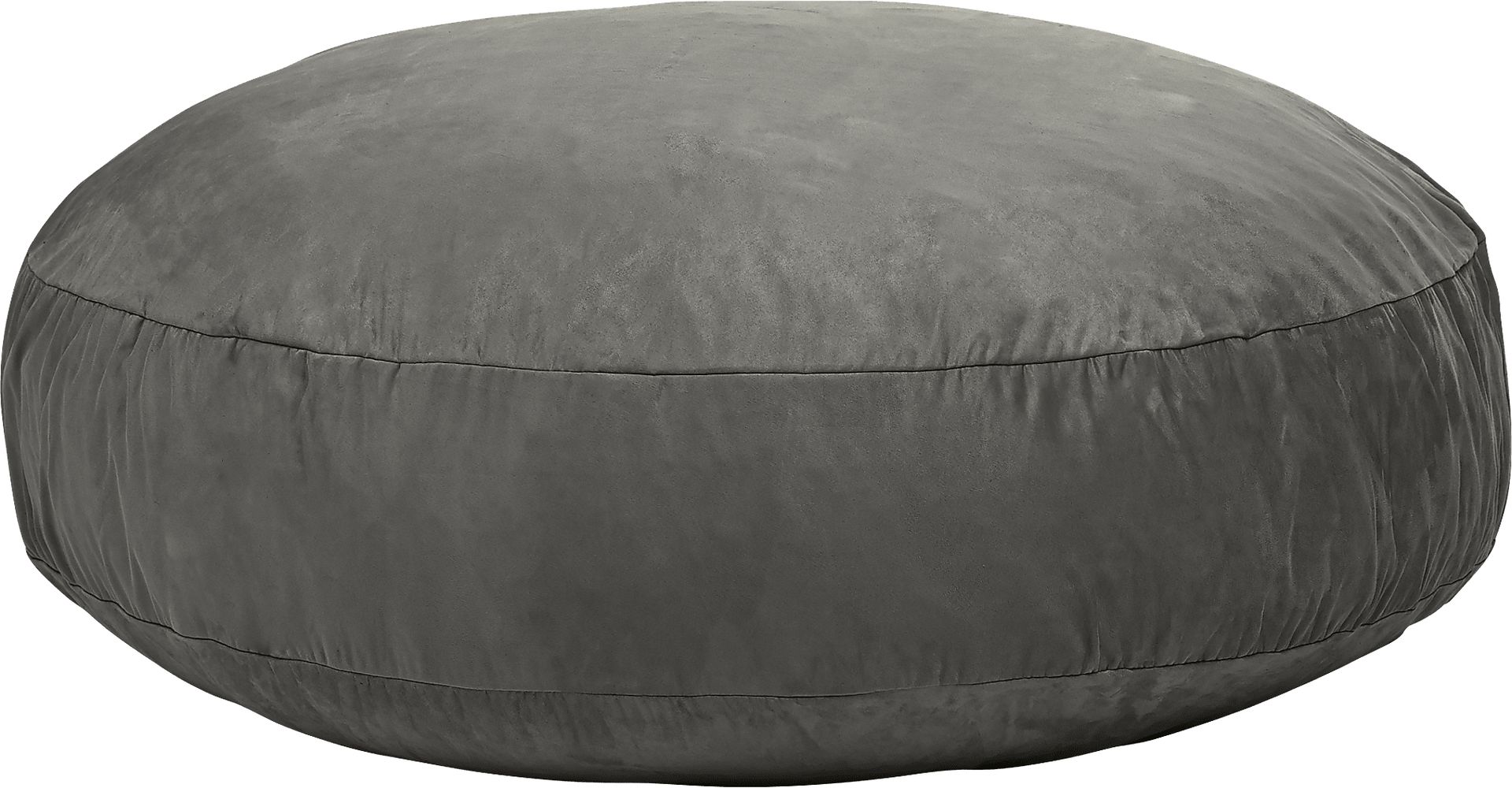 Lazy Dayz Gray Bean Bag Chair - Image 9