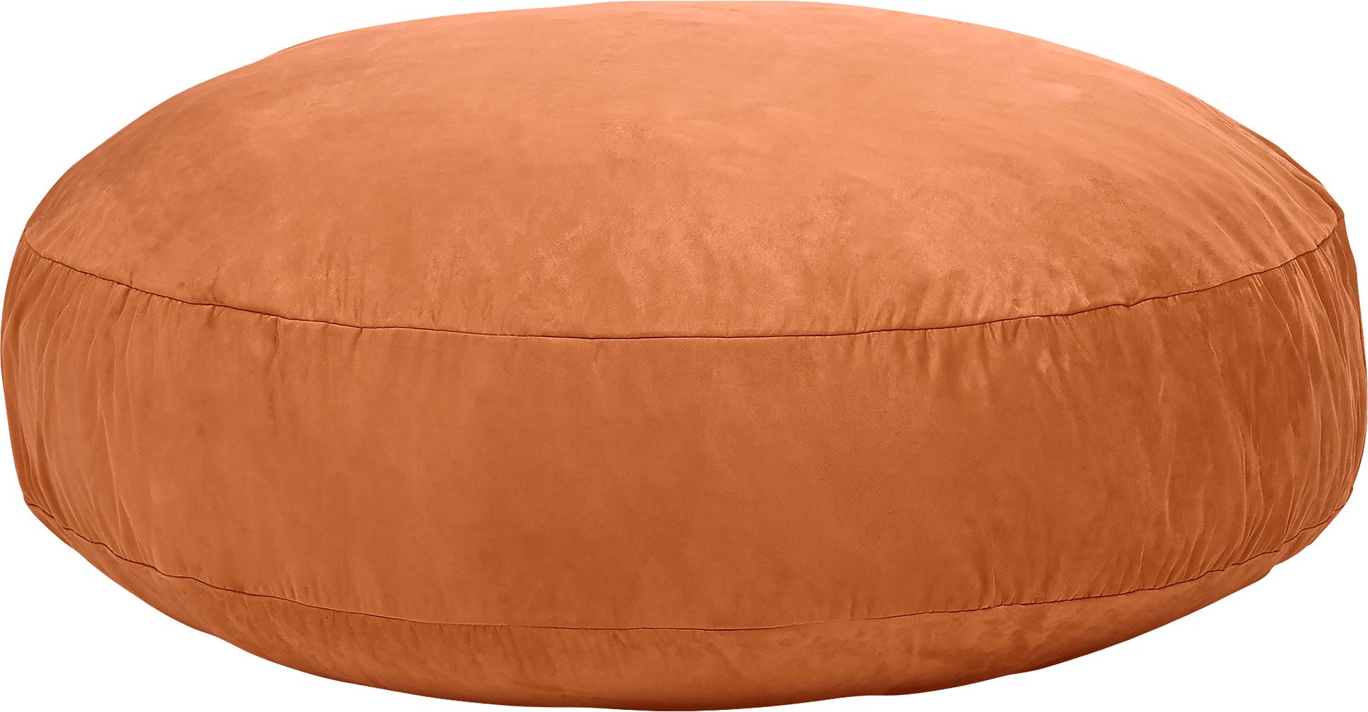 Lazy Dayz Orange Bean Bag Chair - Image 9