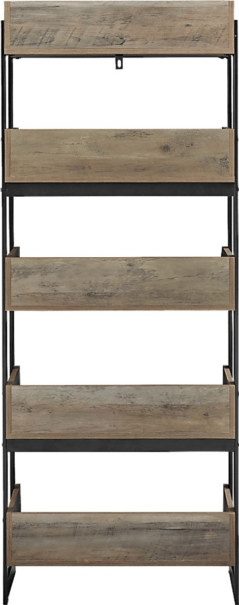 Leadenhall Gray Bookcase