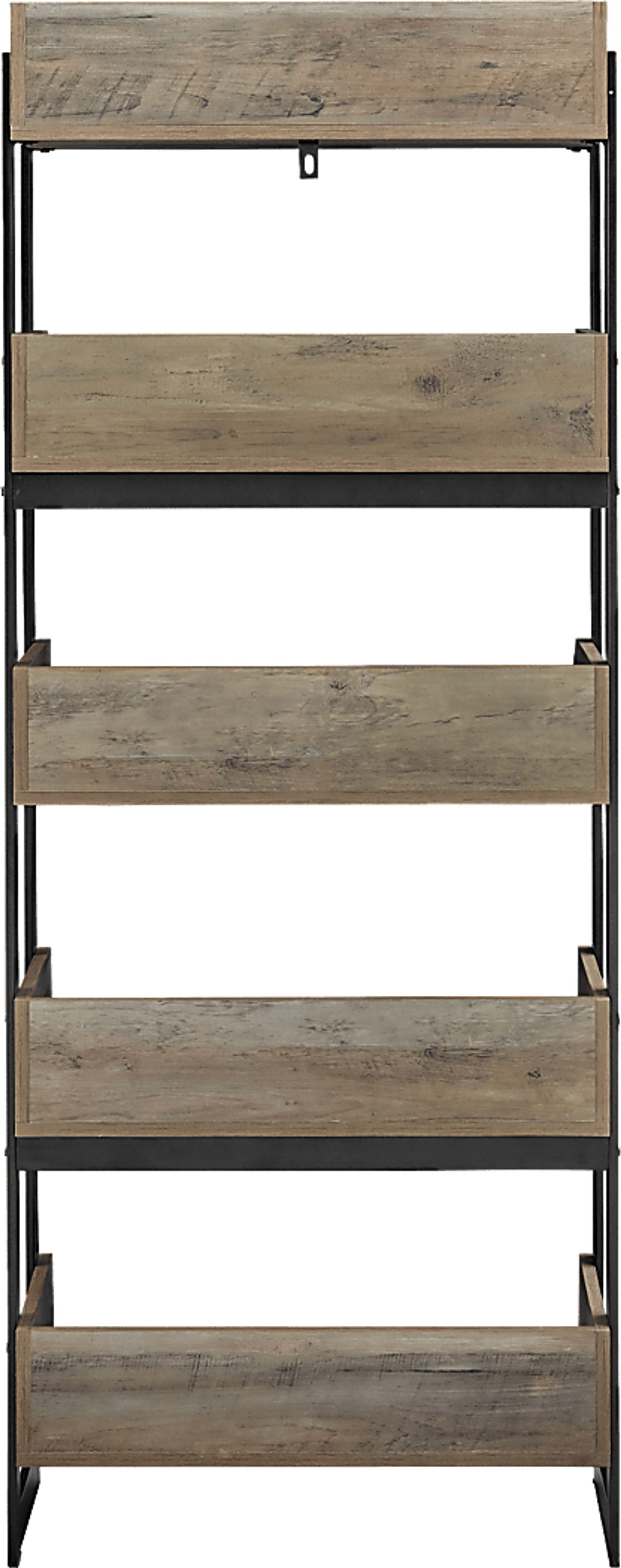 Leadenhall Gray Bookcase - Image 4