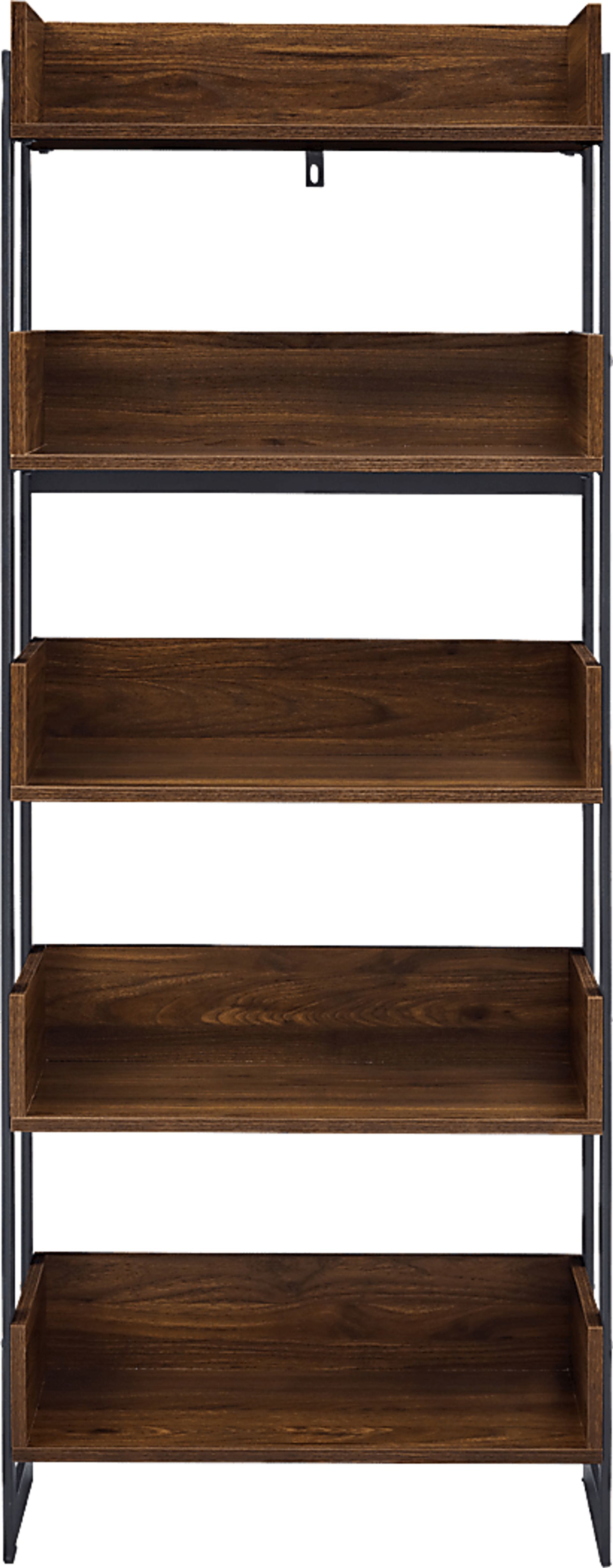Leadenhall Walnut Bookcase - Image 2