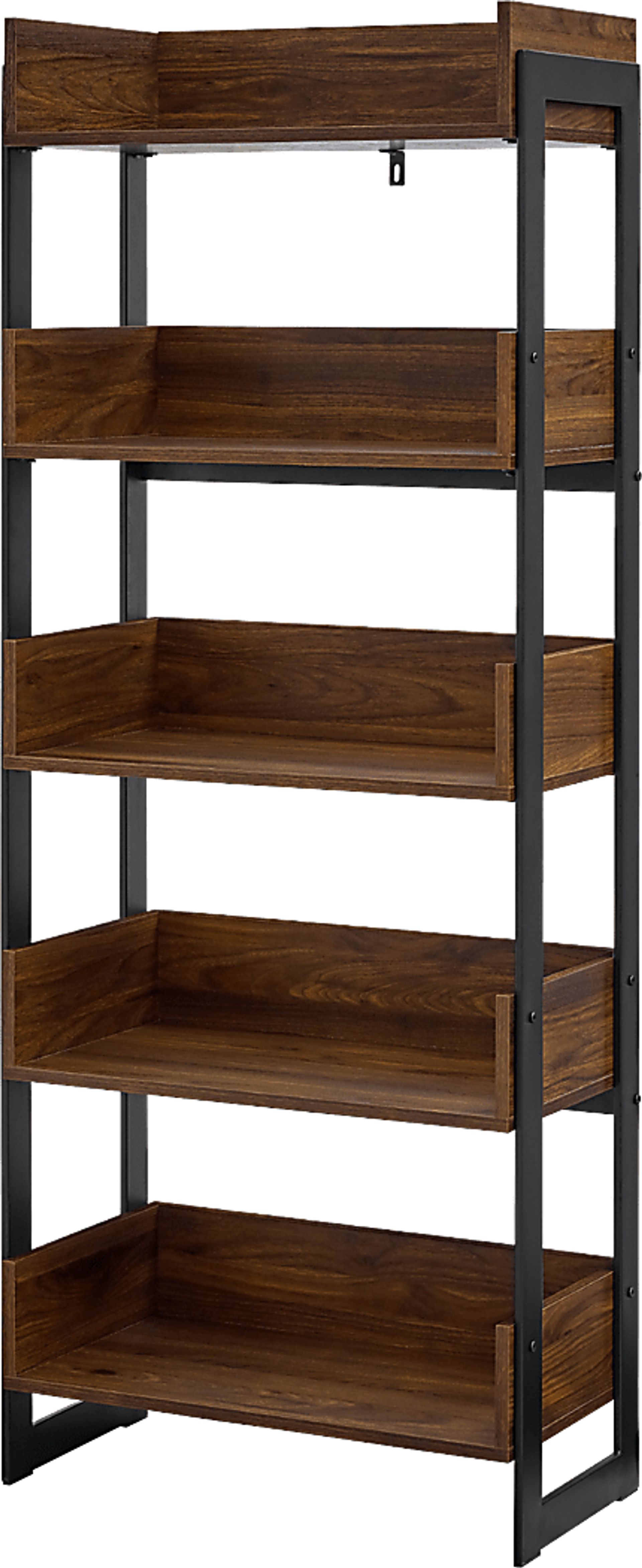 Leadenhall Walnut Bookcase - Image 3