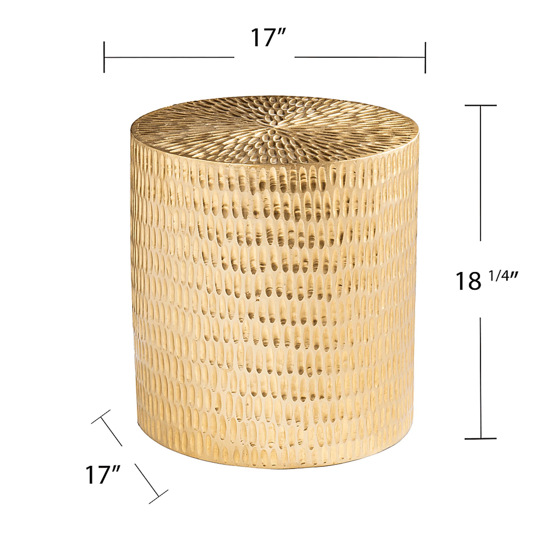 Leafield Gold Accent Table - Image 6