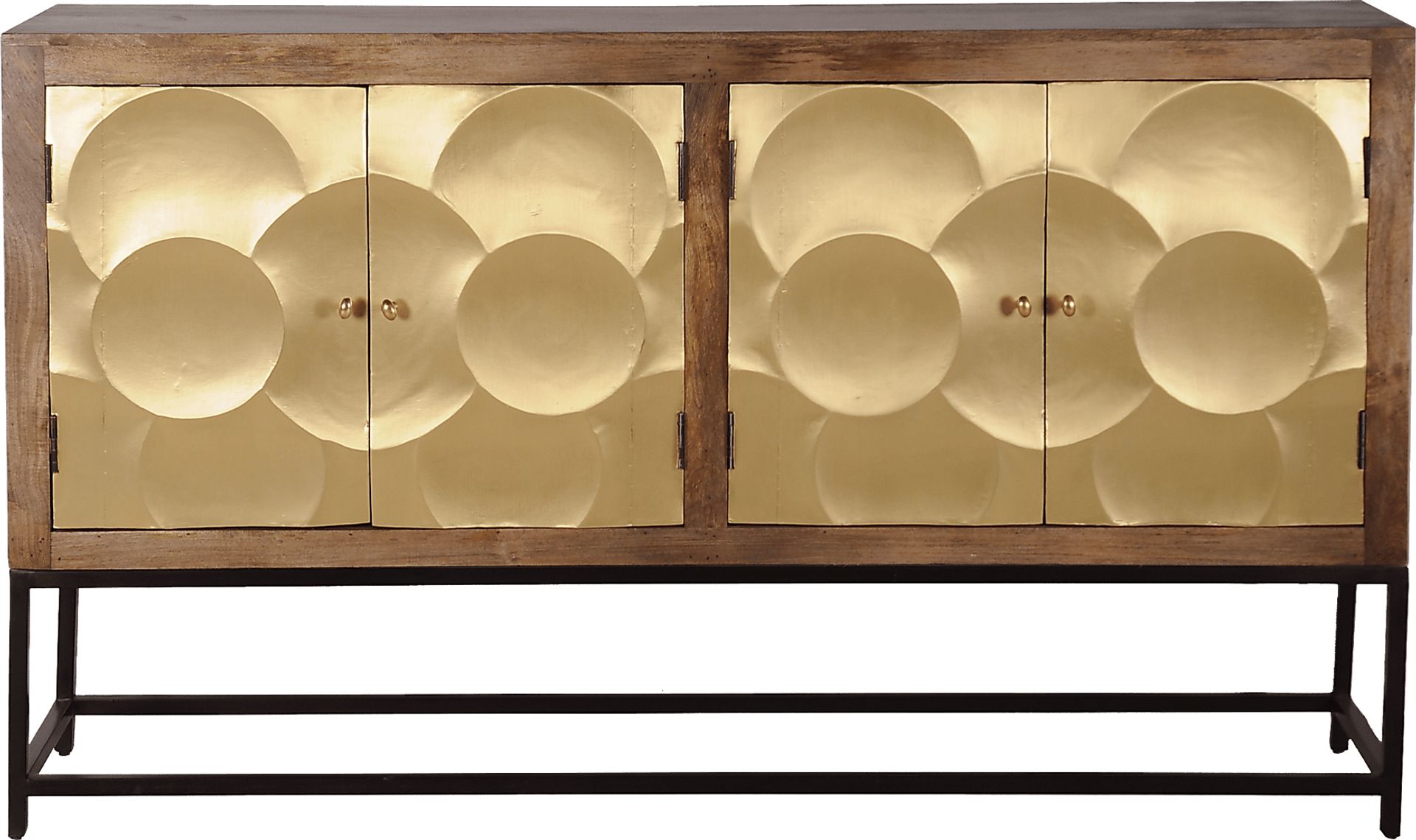 Leafland Brown Accent Cabinet - Image 3