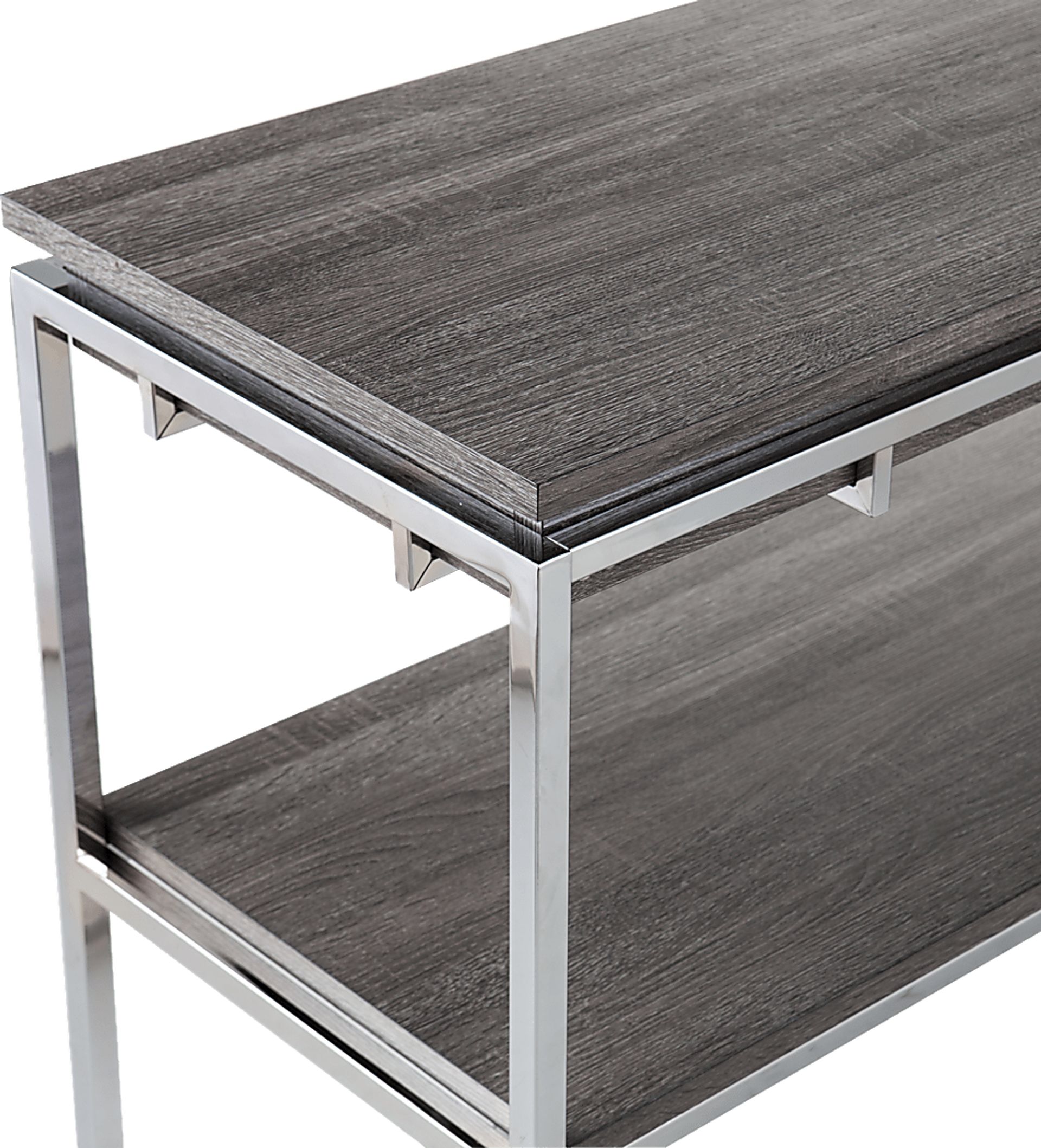 Leaflane Black Oak Console Table - Image 2