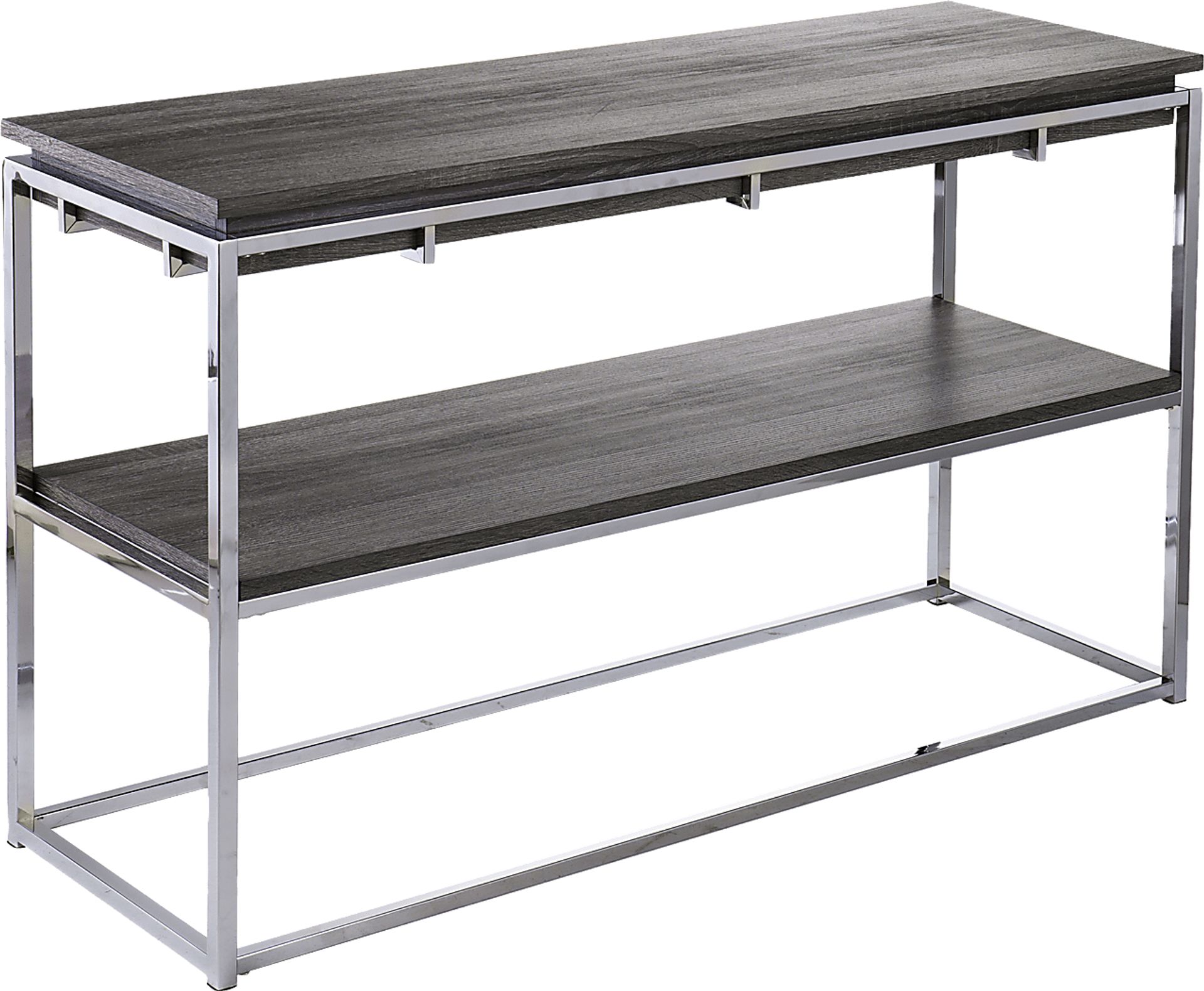 Leaflane Black Oak Console Table - Image 1
