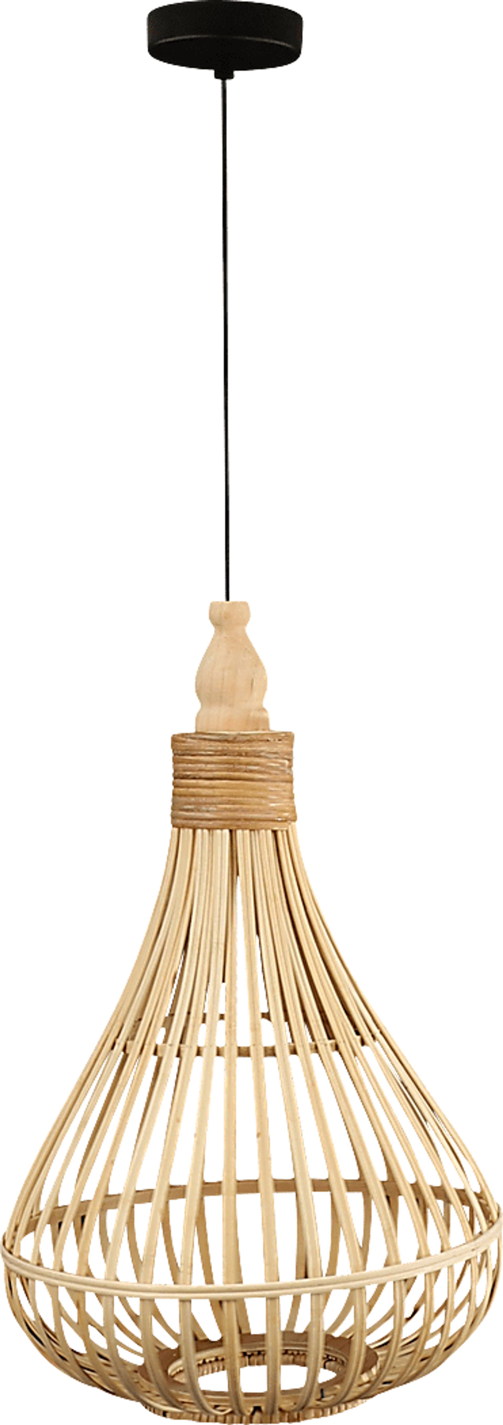 Leah Lane Wood Pendant - Image 1