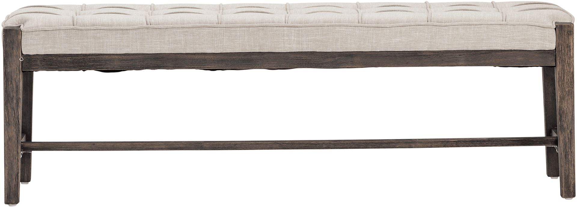 Leahren Gray Accent Bench - Image 2