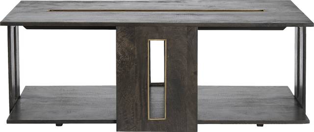 Leahy Dark Brown Cocktail Table - Thumbnail - Image 2