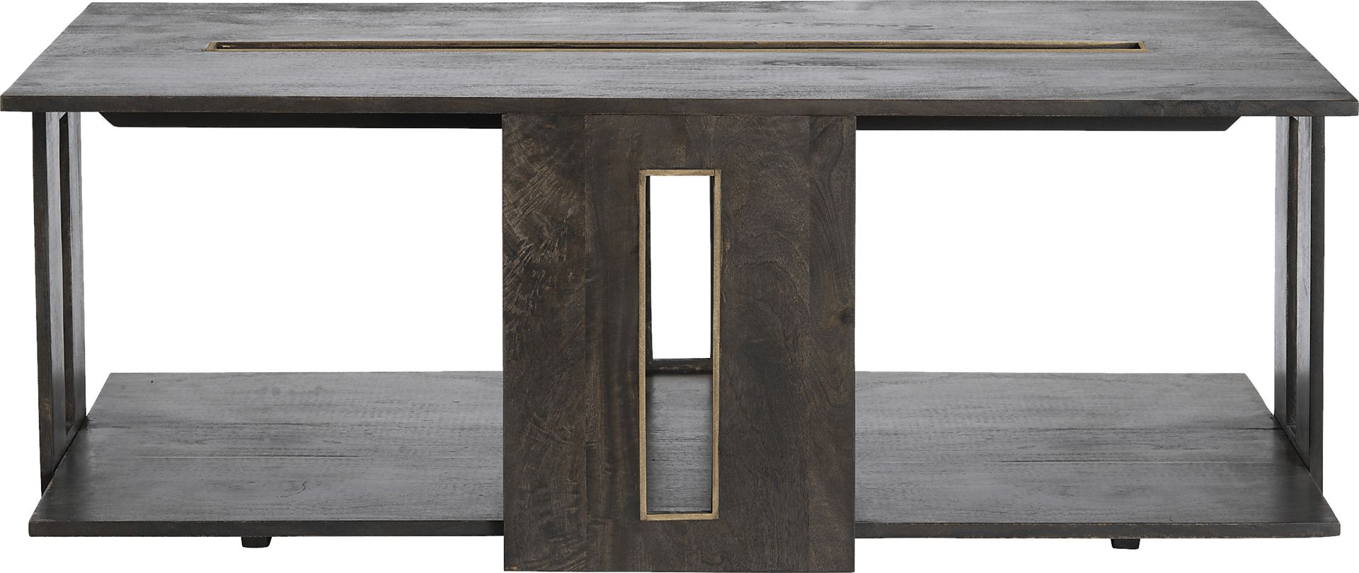 Leahy Dark Brown Cocktail Table - Image 2