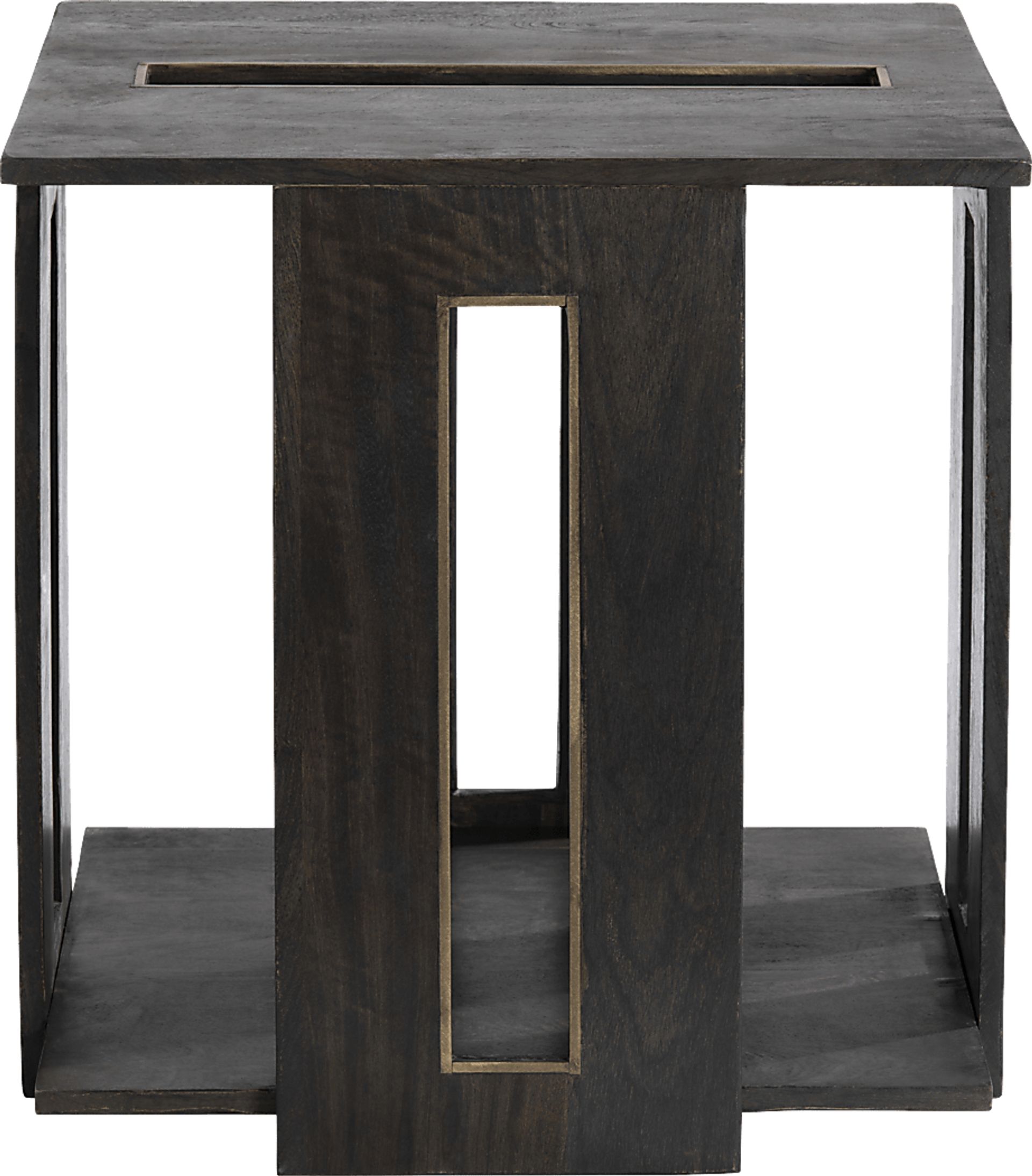 Leahy Dark Brown End Table - Image 2