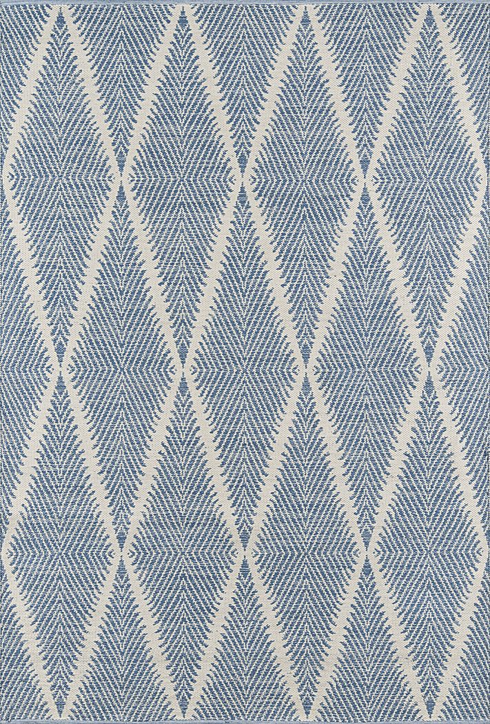Lealman Valley Blue 5' x 8' Rug
