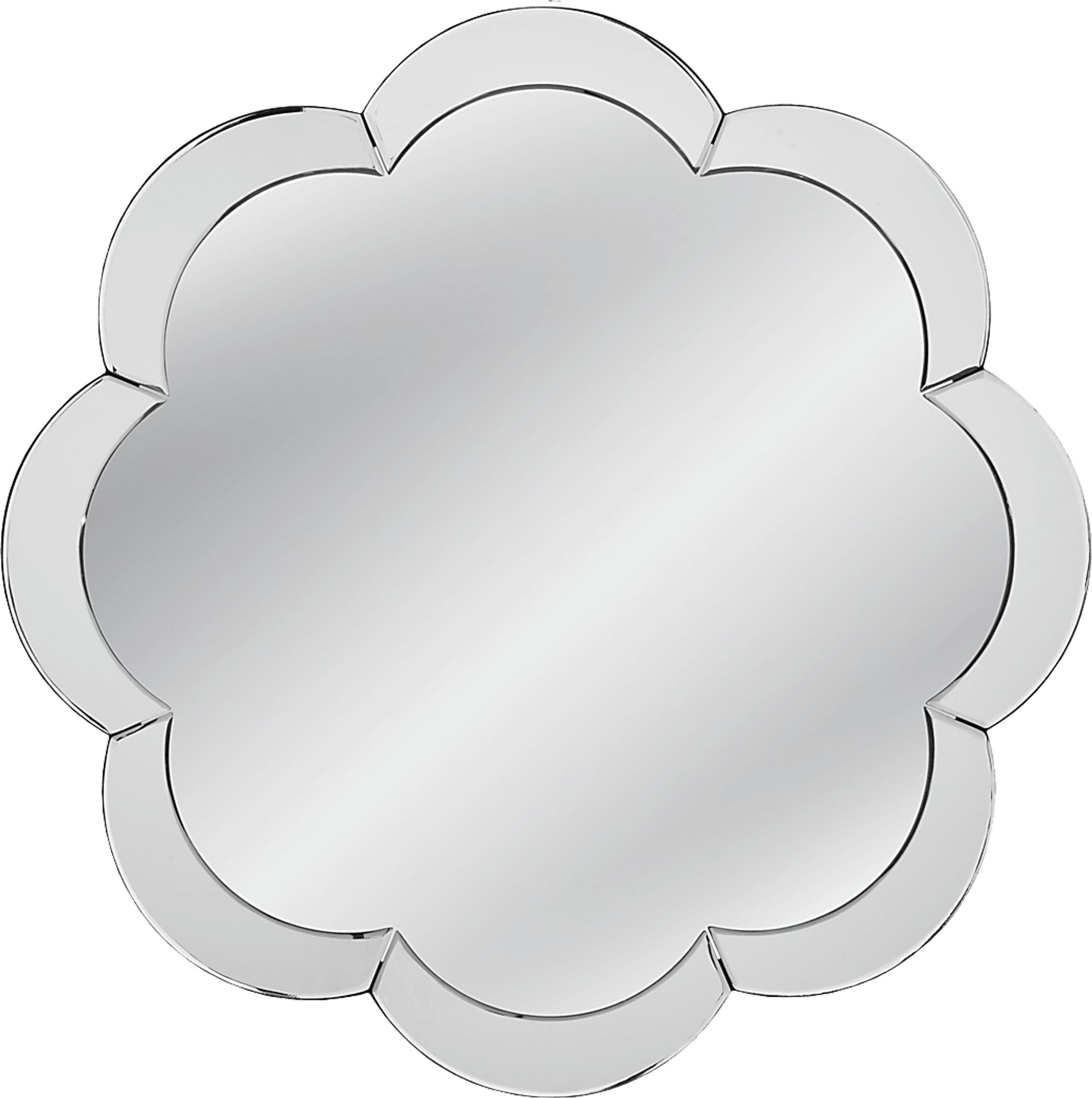 Leamington Silver Mirror - Image 1