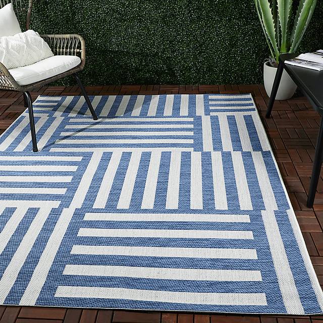 Leandro Blue 7'10" x 10' Rug - Thumbnail - Image 2