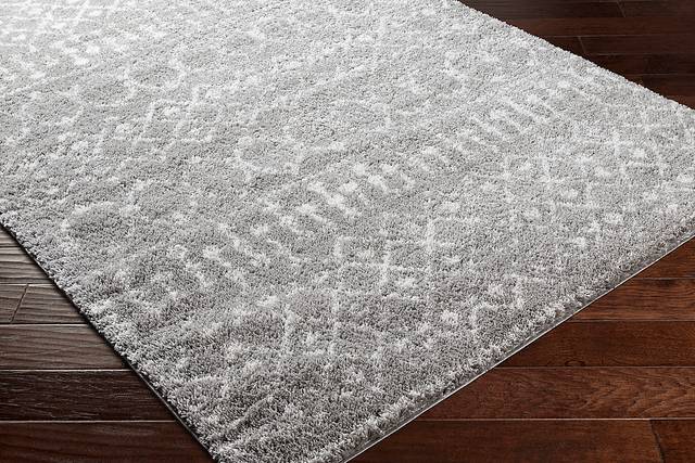Leara Gray 7'10 x 10' Rug - Thumbnail - Image 3