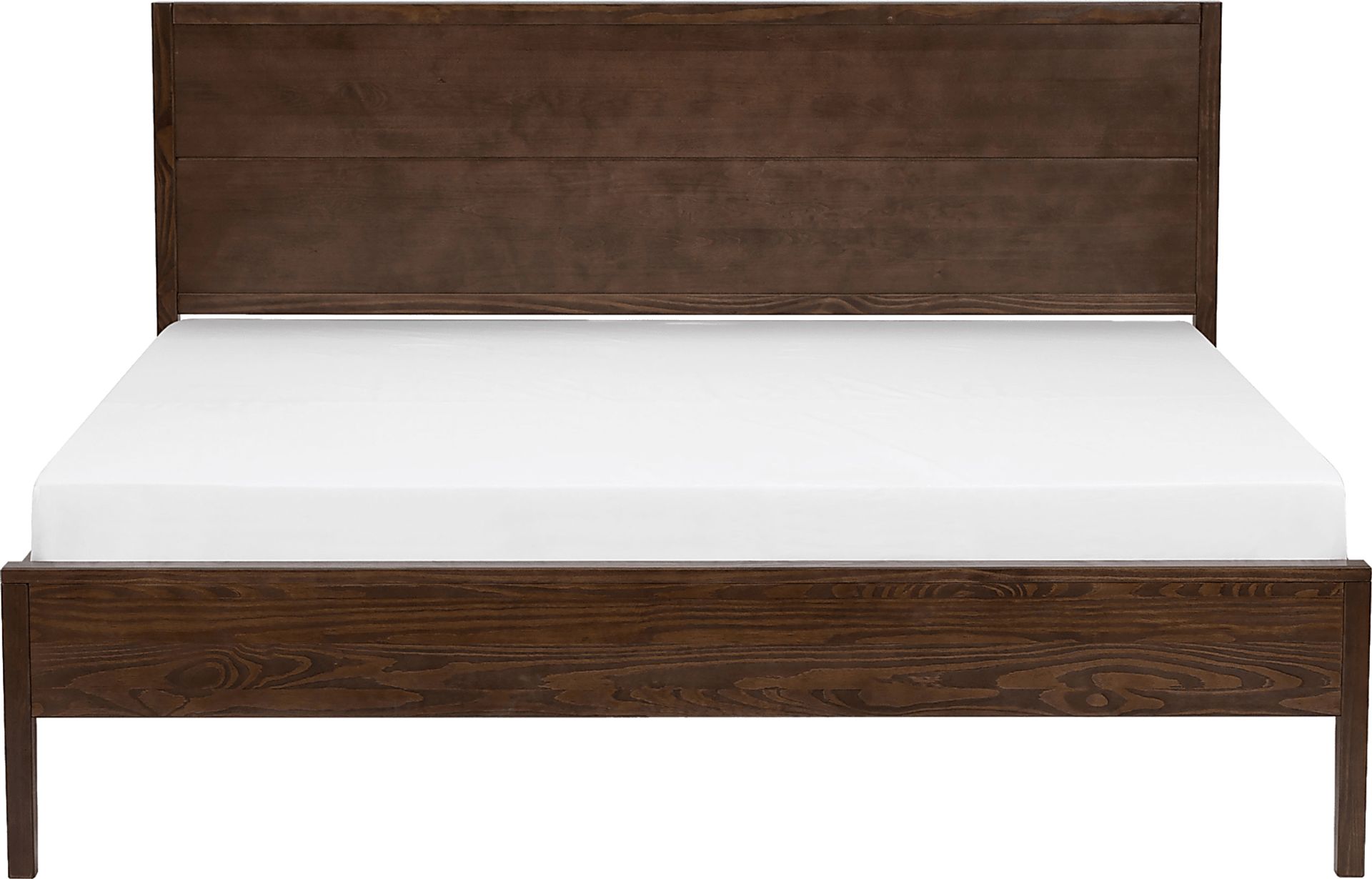 Learitt Walnut King Platform Bed - Image 6