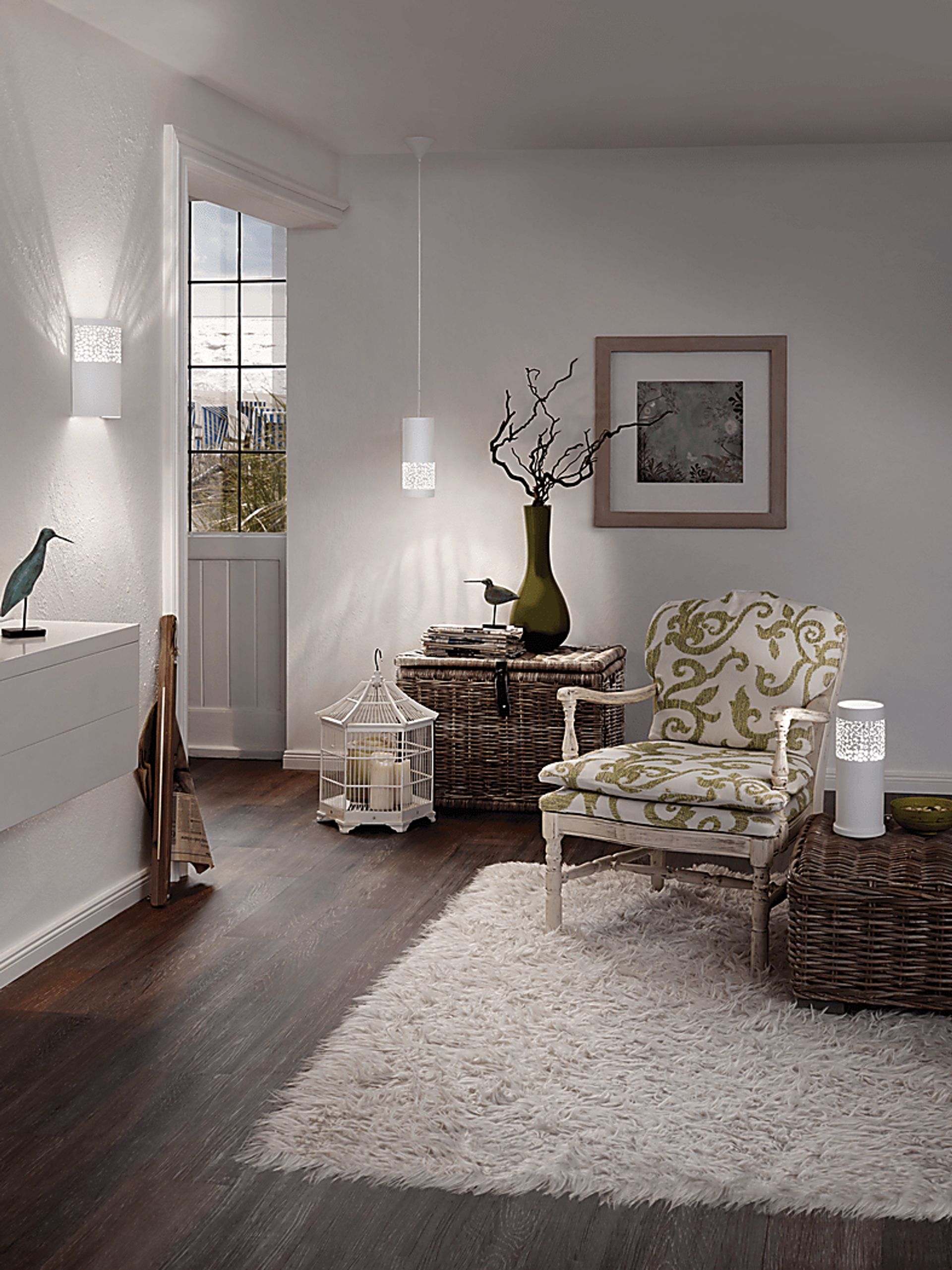 Leath Grove White Sconce - Image 2