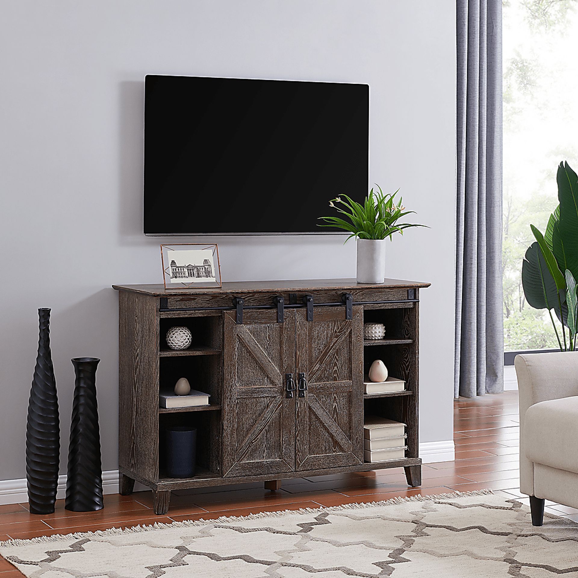 Leaton Brown 48 in. Console - Image 3