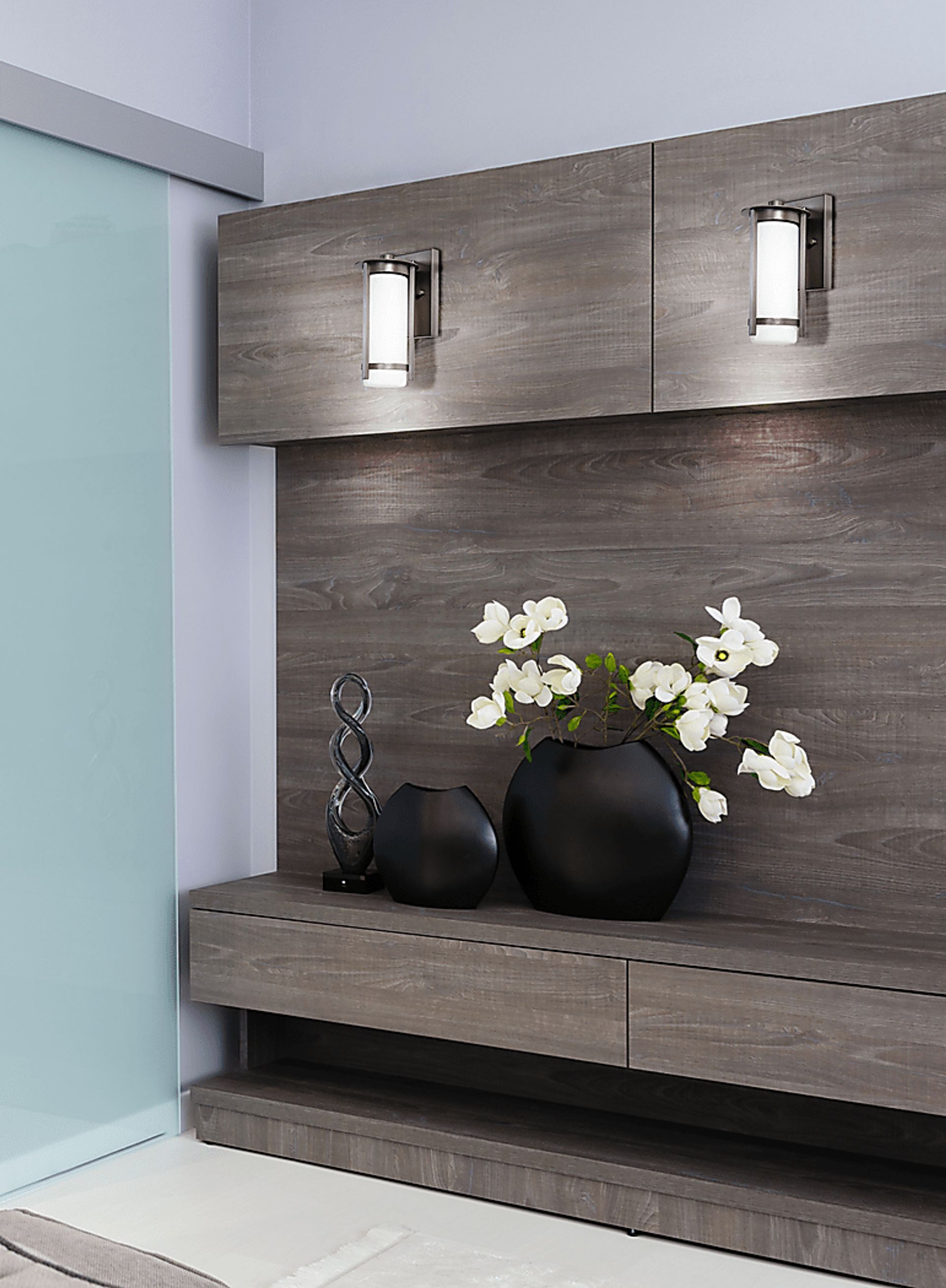 Leavitt Way Gray Outdoor Sconce - Image 2
