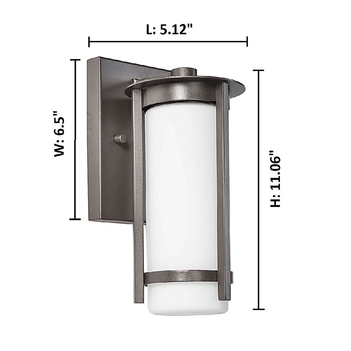 Leavitt Way Gray Outdoor Sconce