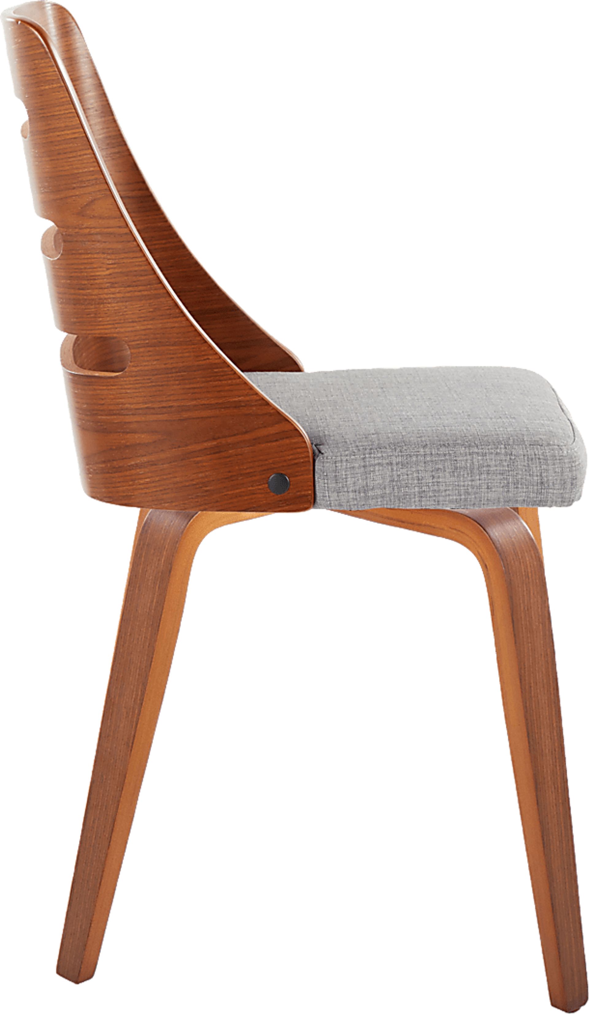 Leaway II Gray Side Chair, Set of 2 - Image 8