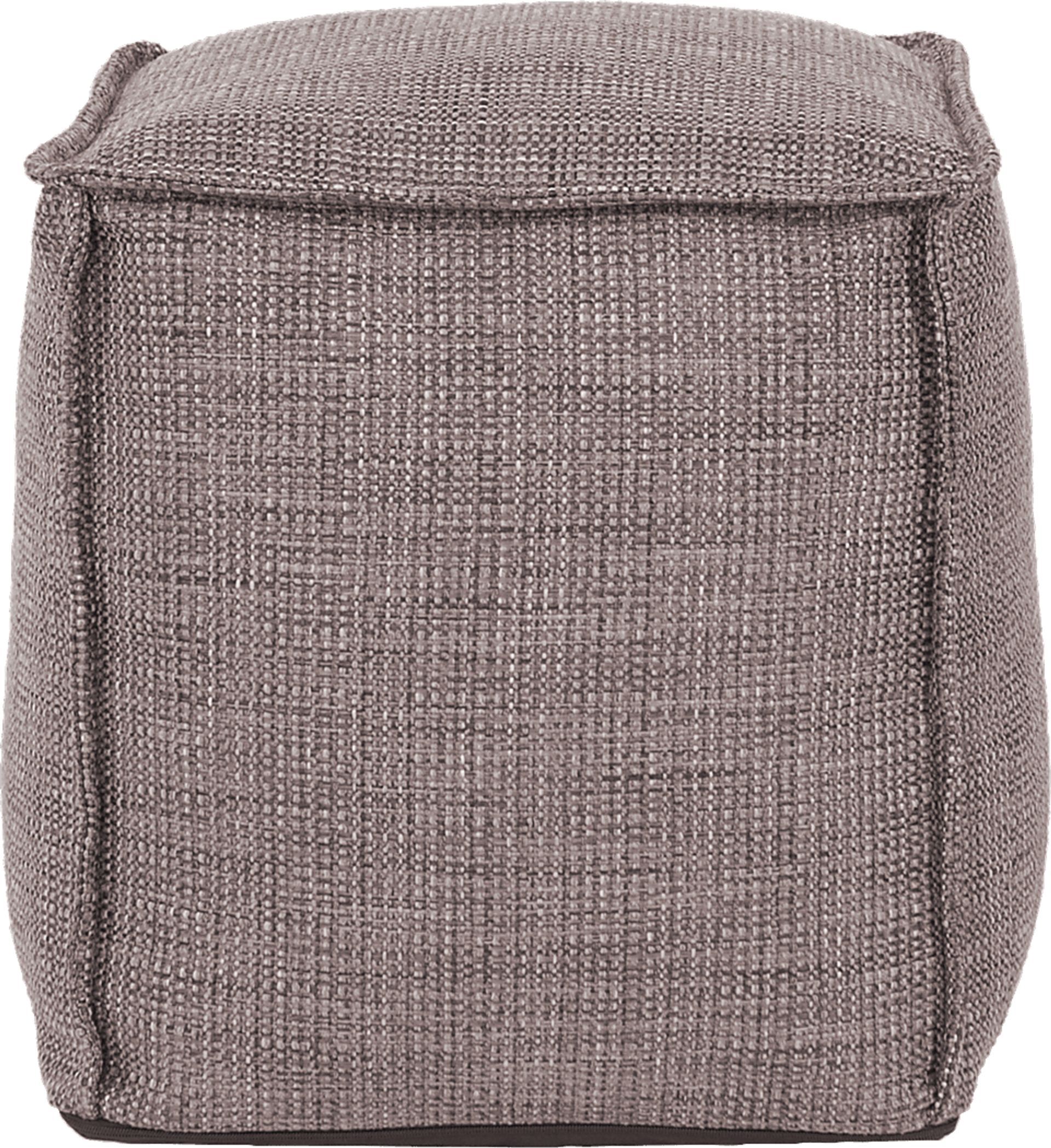 Leawood Gray Pouf - Image 2