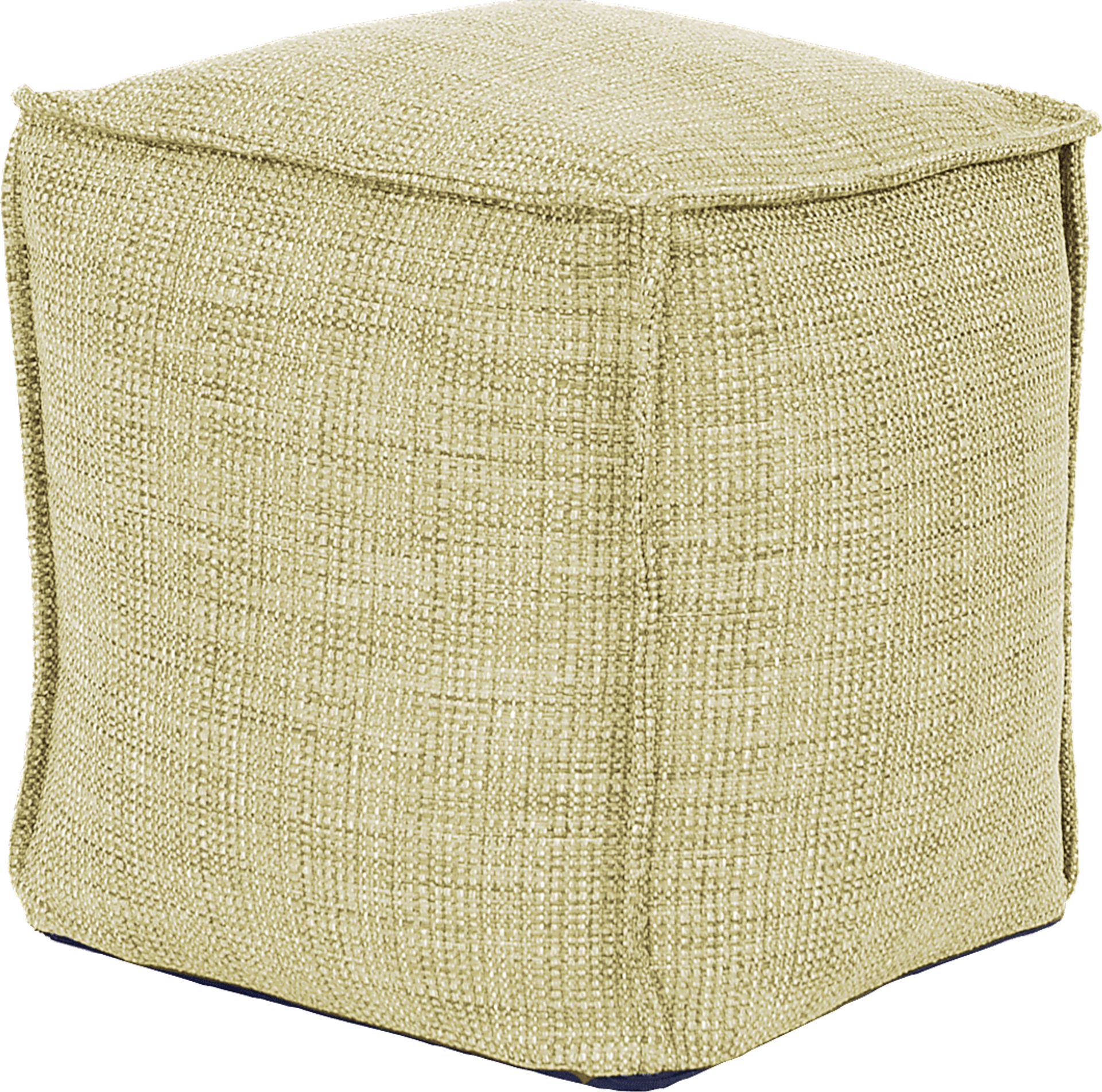Leawood Green Pouf - Image 1