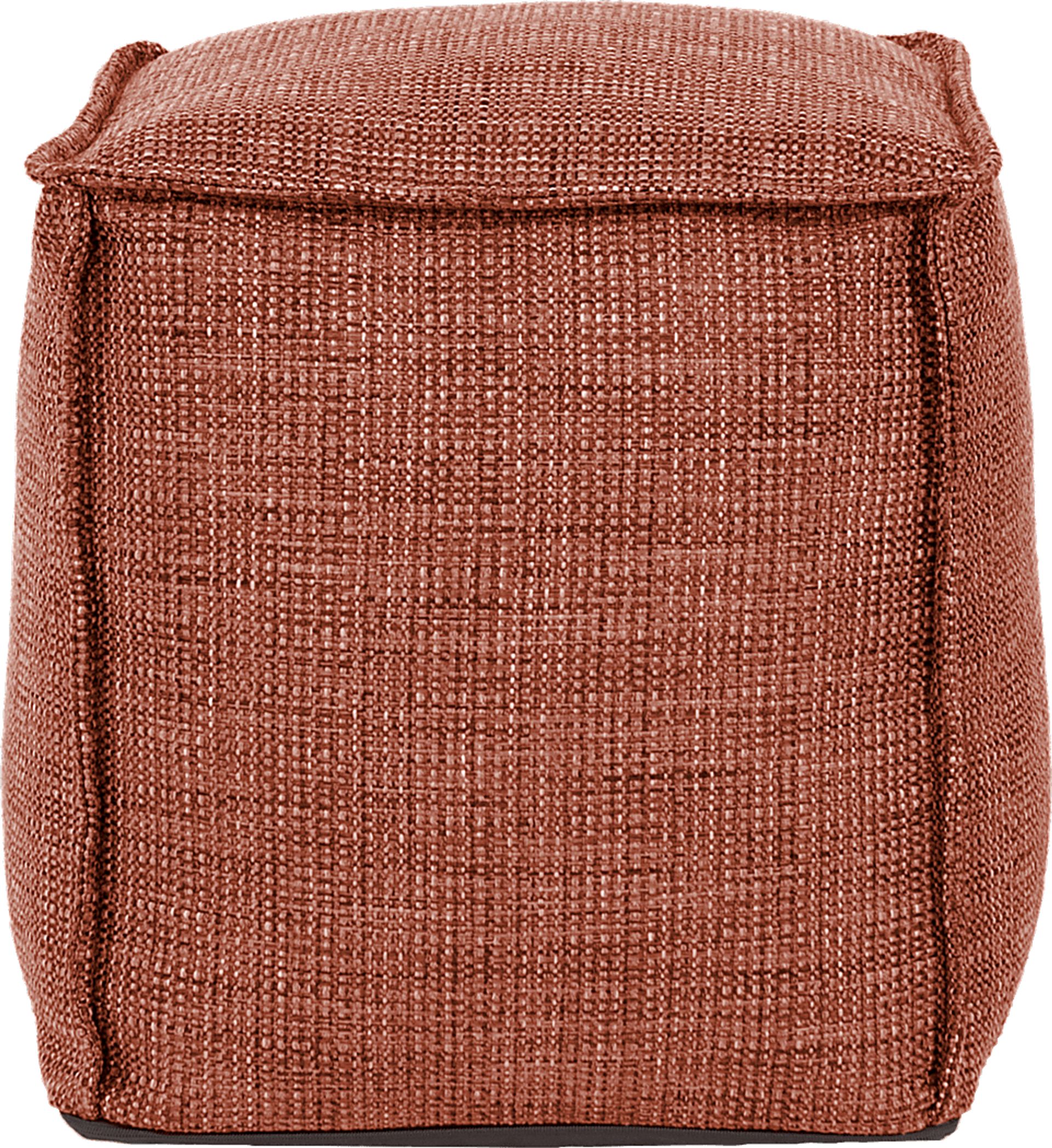 Leawood Red Pouf - Image 2