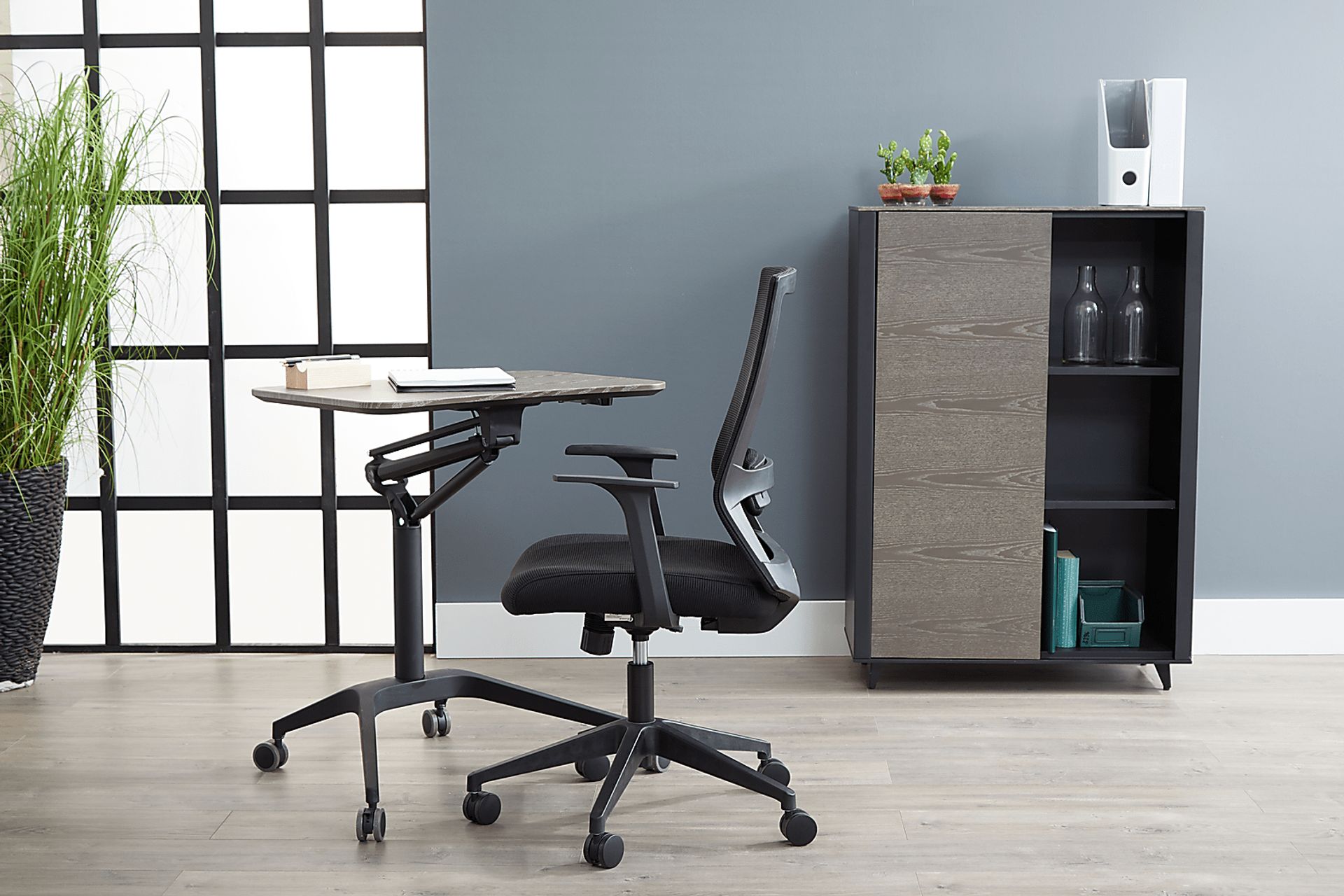 Lebar Gray Desk - Image 10